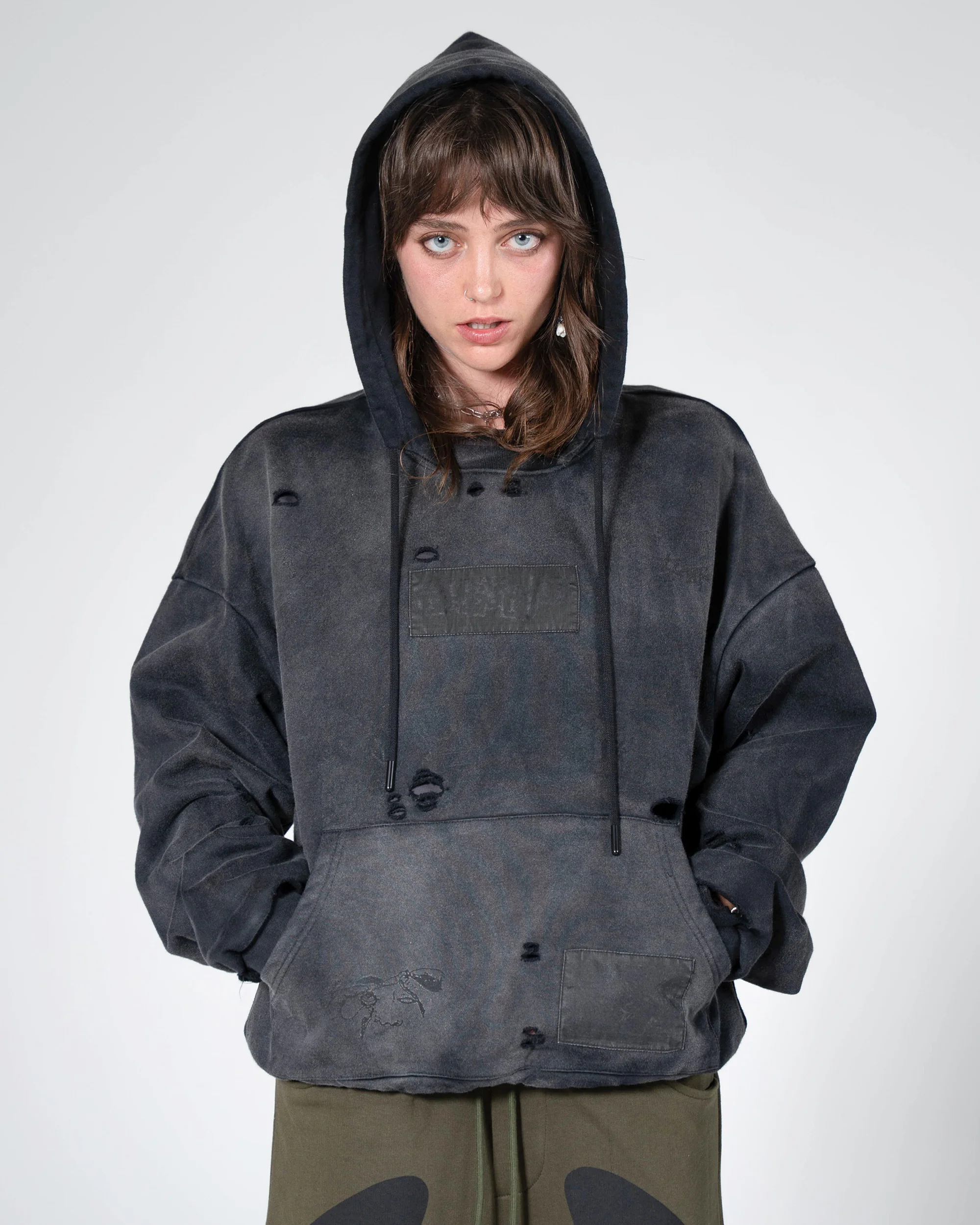 Re-Edition Patchwork Hoodie - Image 12