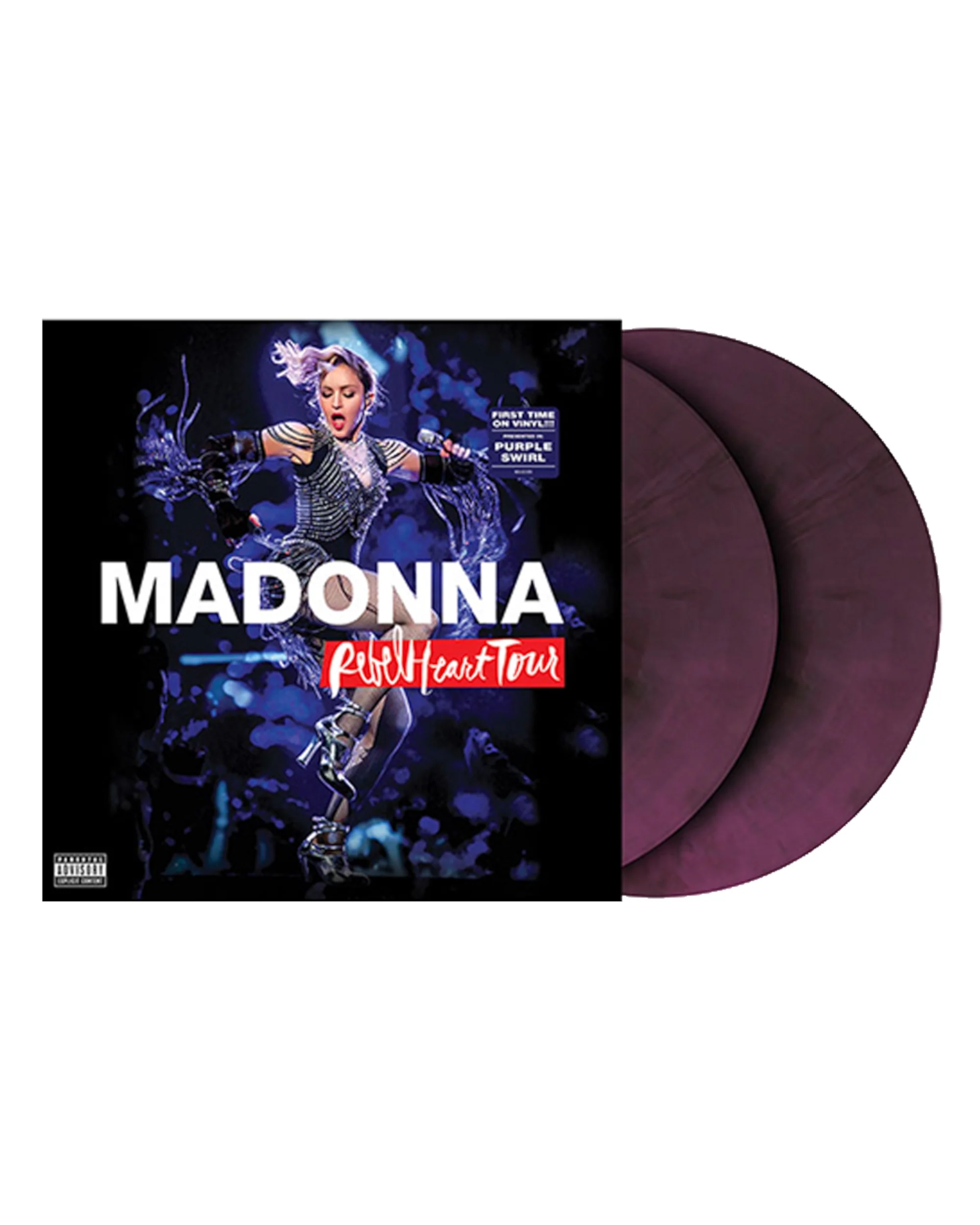 Rebel Heart Tour Limited Edition Purple Galaxy Swirl 2LP