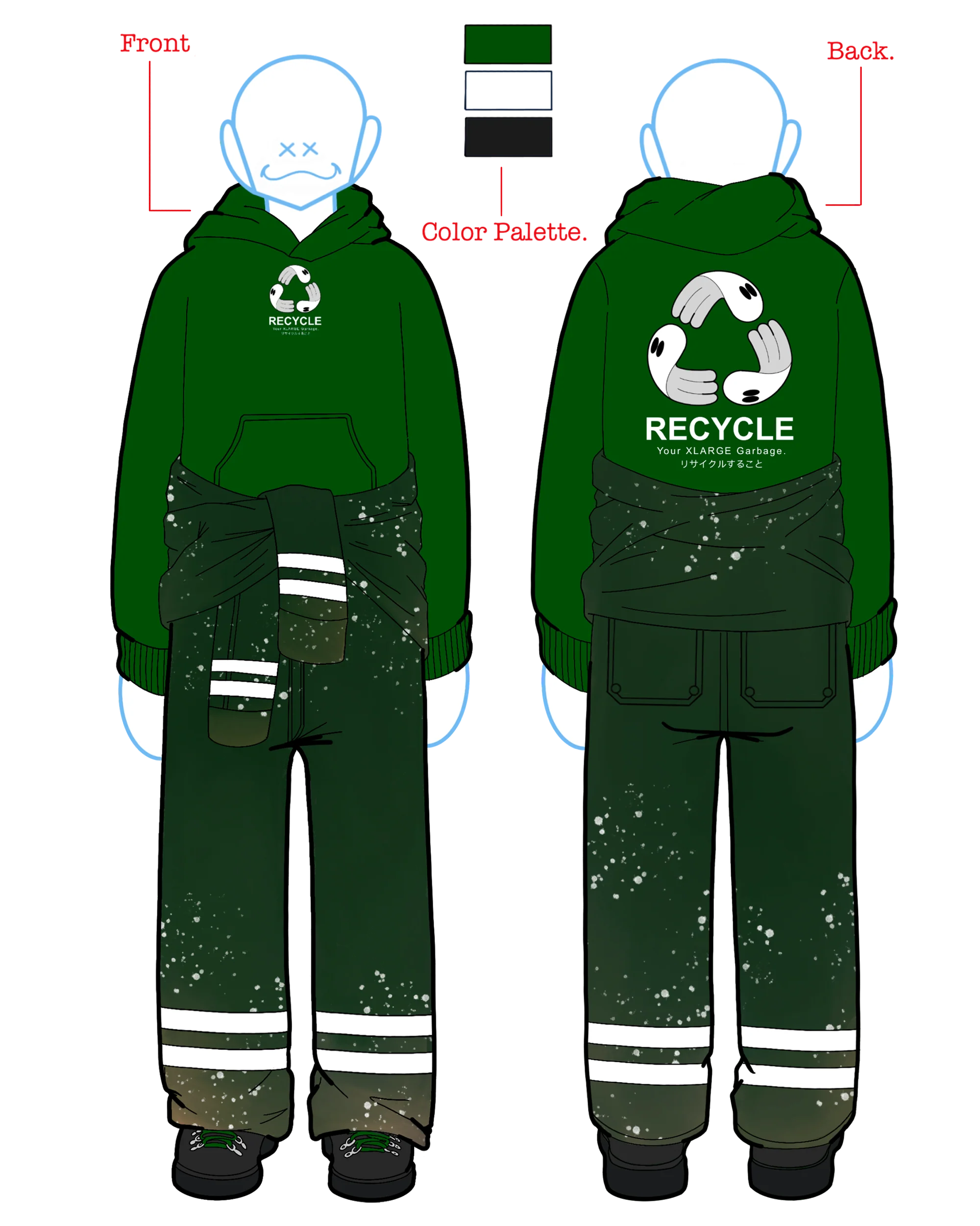 RECYCLE HOODIE - Image 7