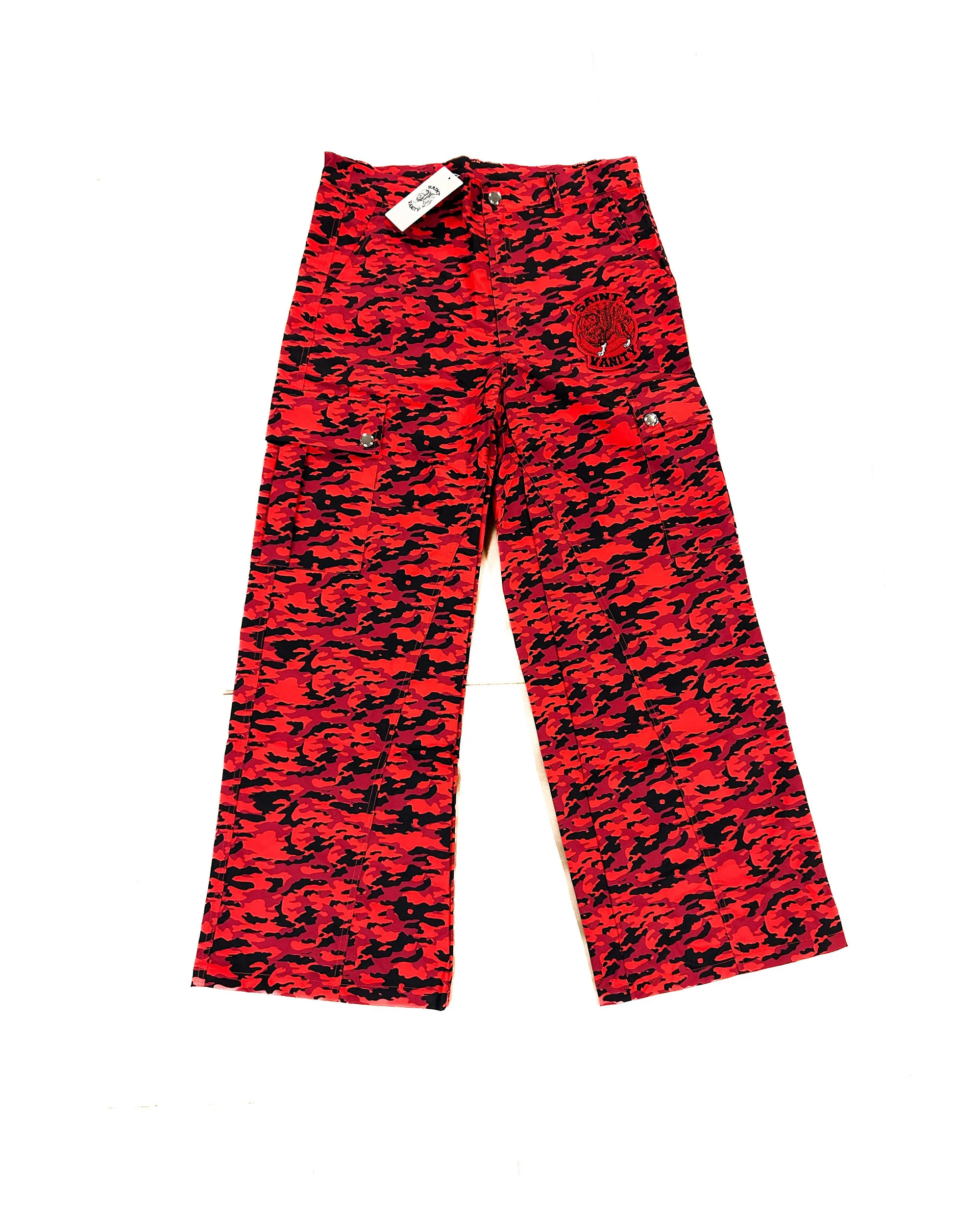 RED CAMO PANTS