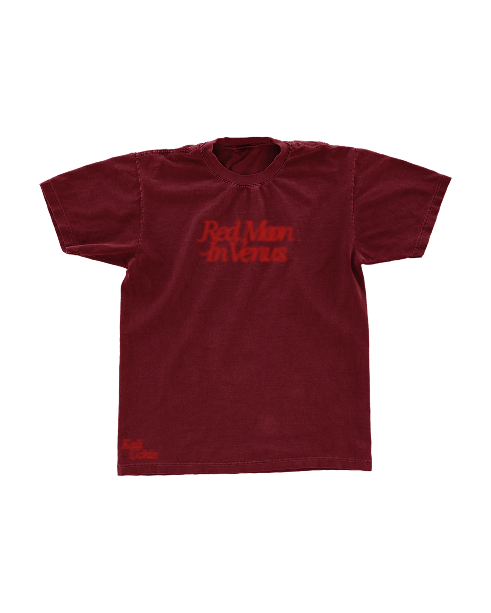 Red Moon in Venus Red Blur T-Shirt