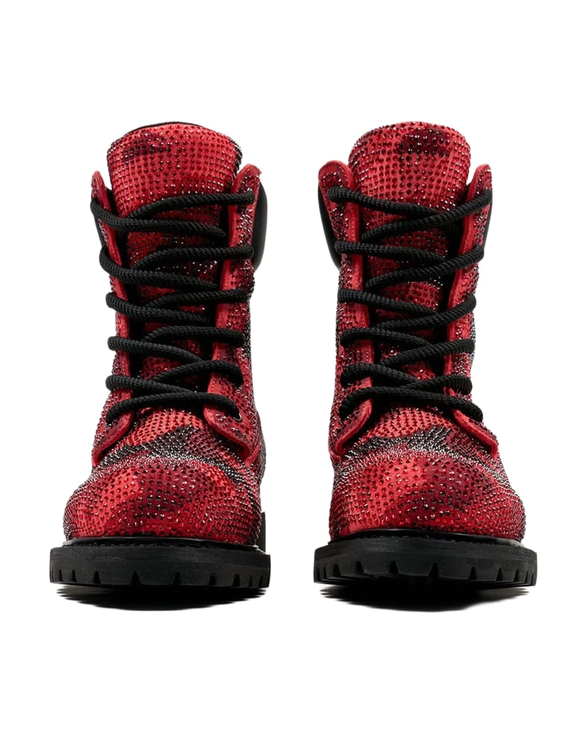 RED RHINESTONE BOOTS - Image 3