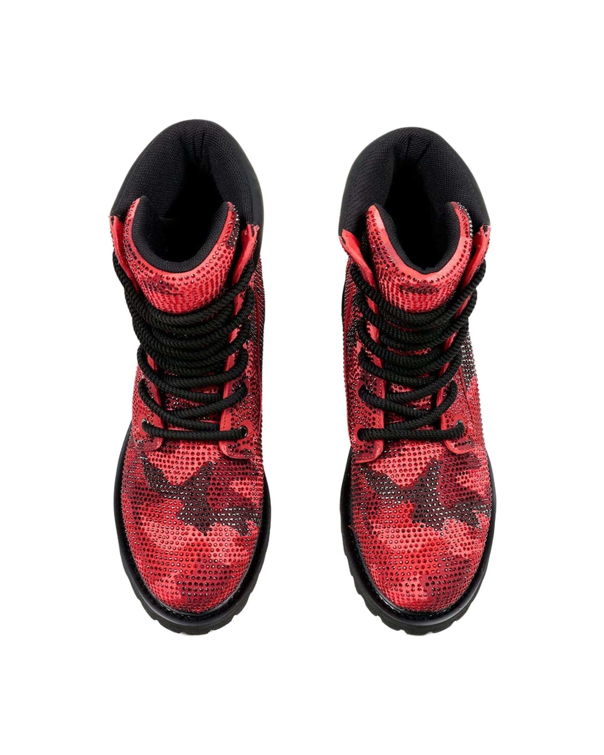 RED RHINESTONE BOOTS - Image 6