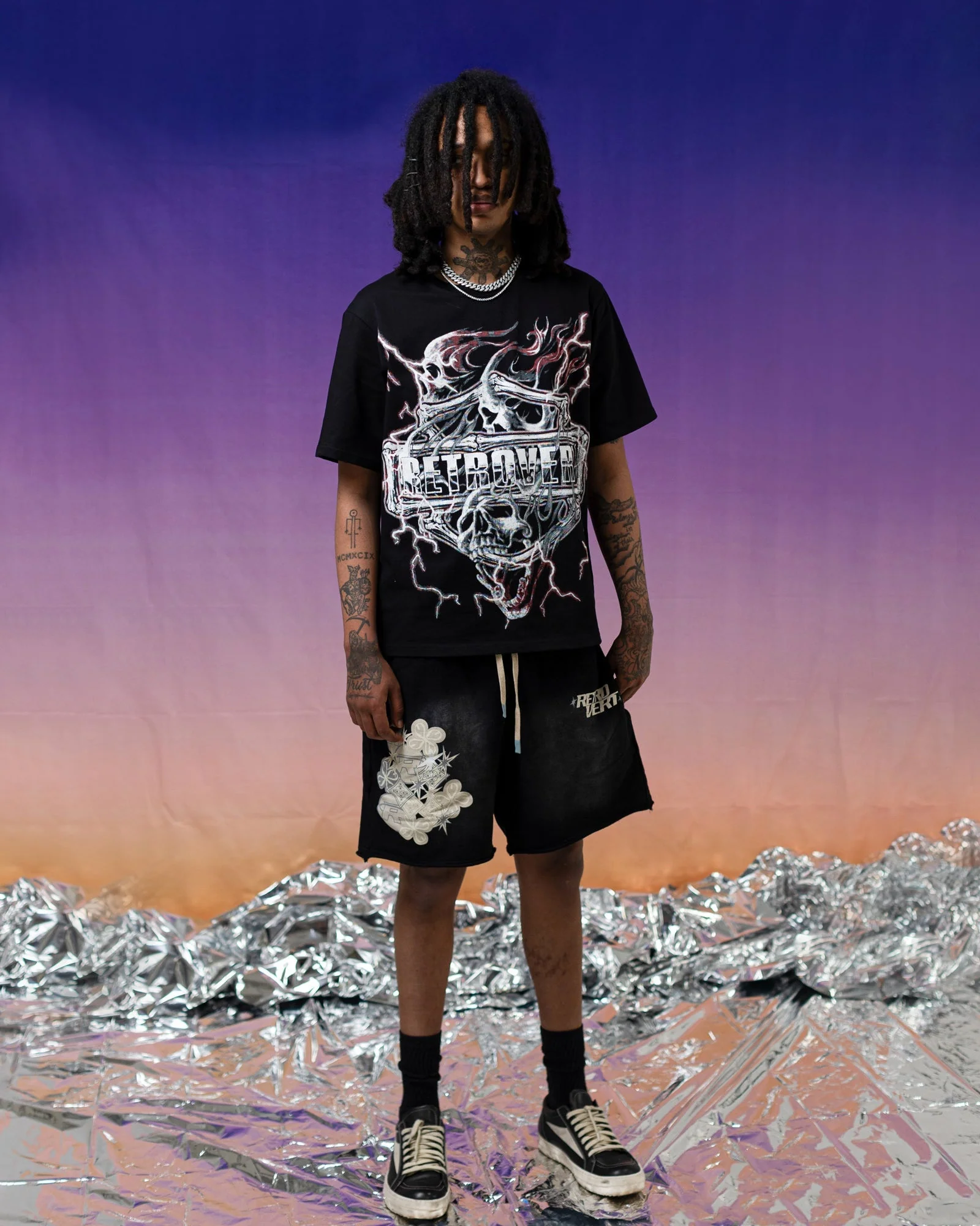 RED SKULL SHIRT - Image 4
