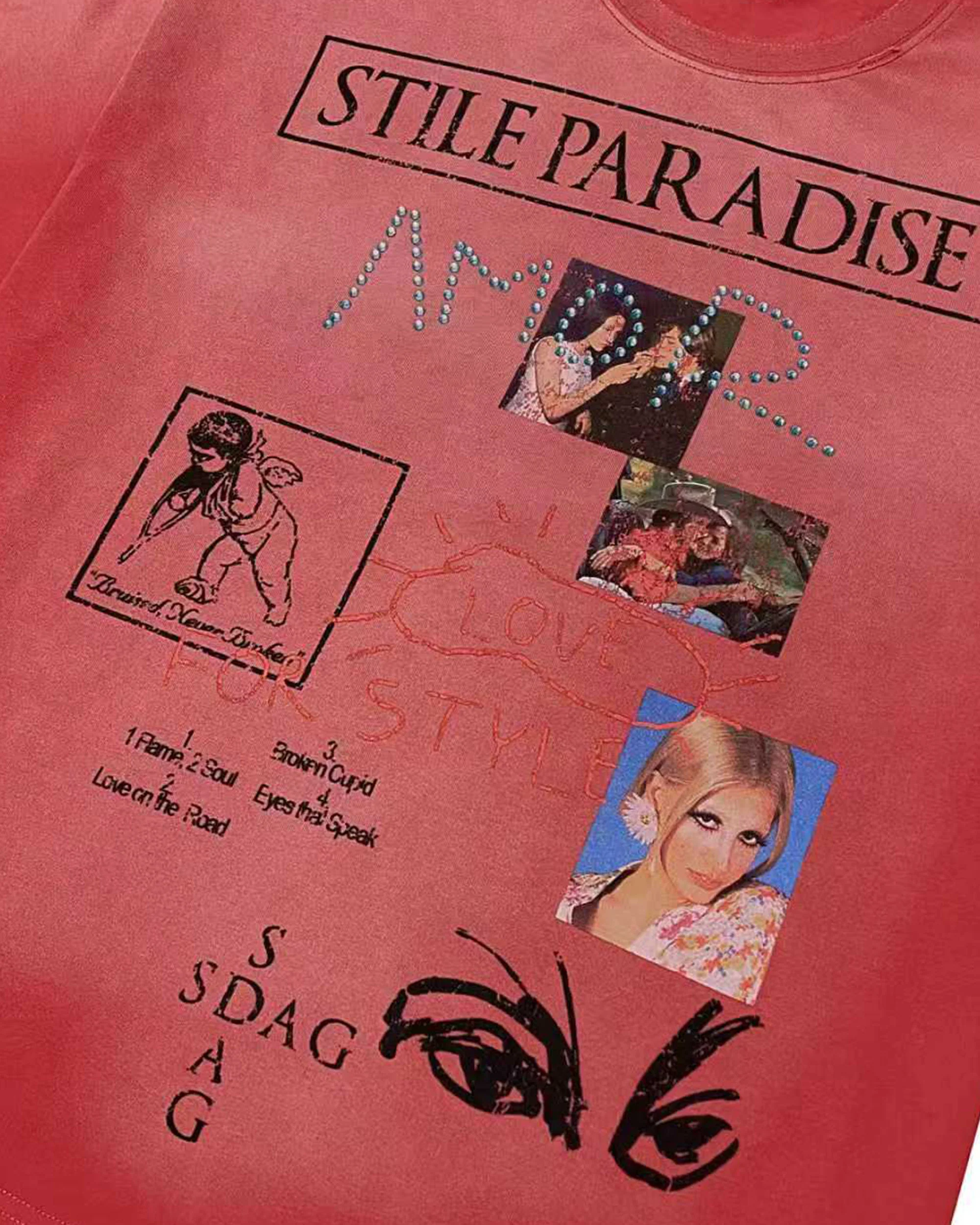 RED STILE PARADISE TEE - Image 3
