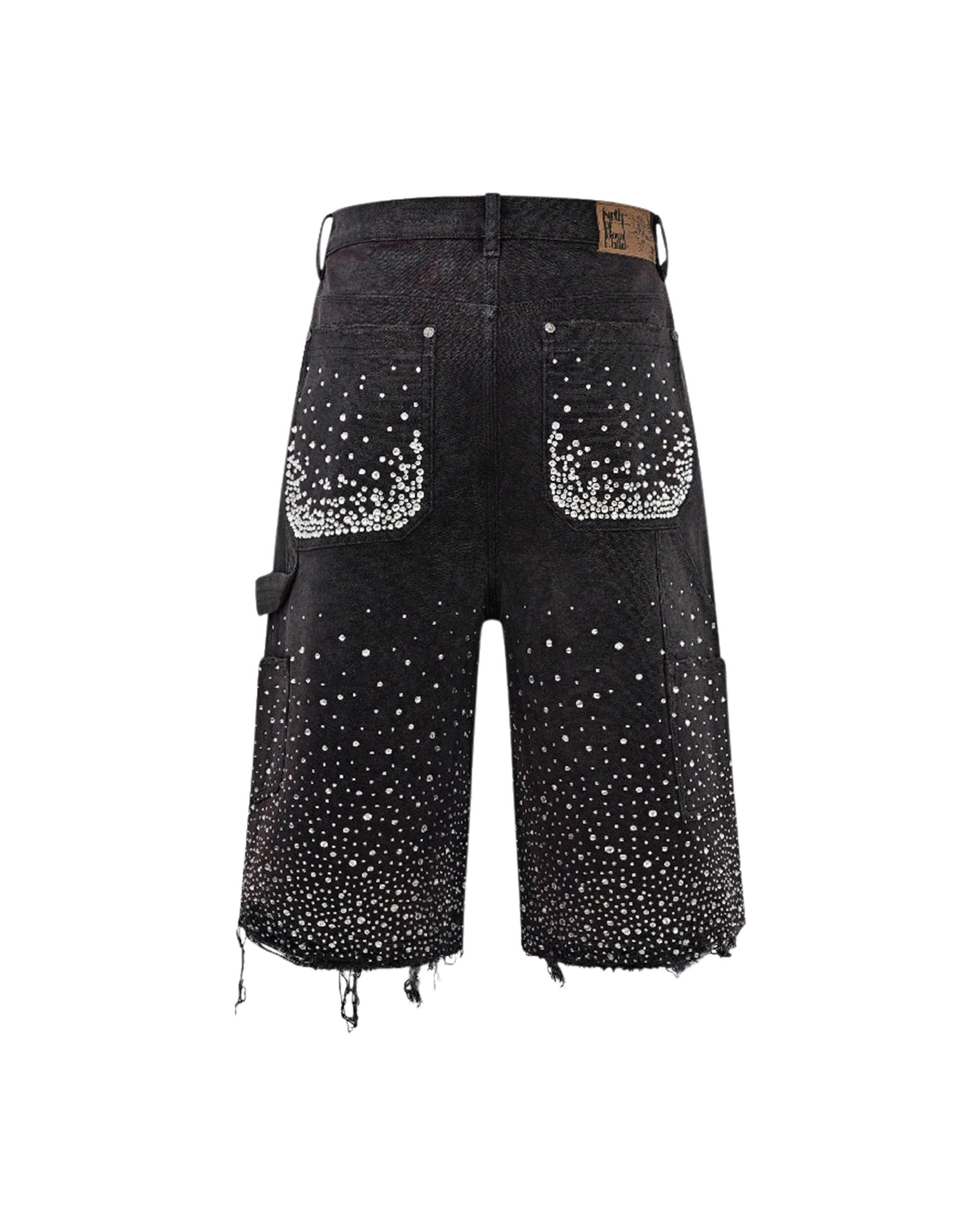 Redial 20k Diamond Shorts in Washed Black - Image 23
