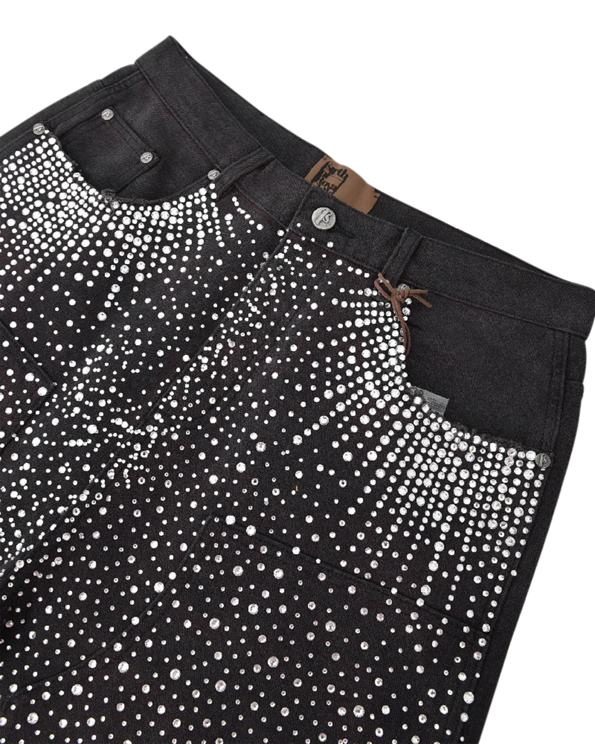 Redial 20k Diamond Shorts in Washed Black - Image 6