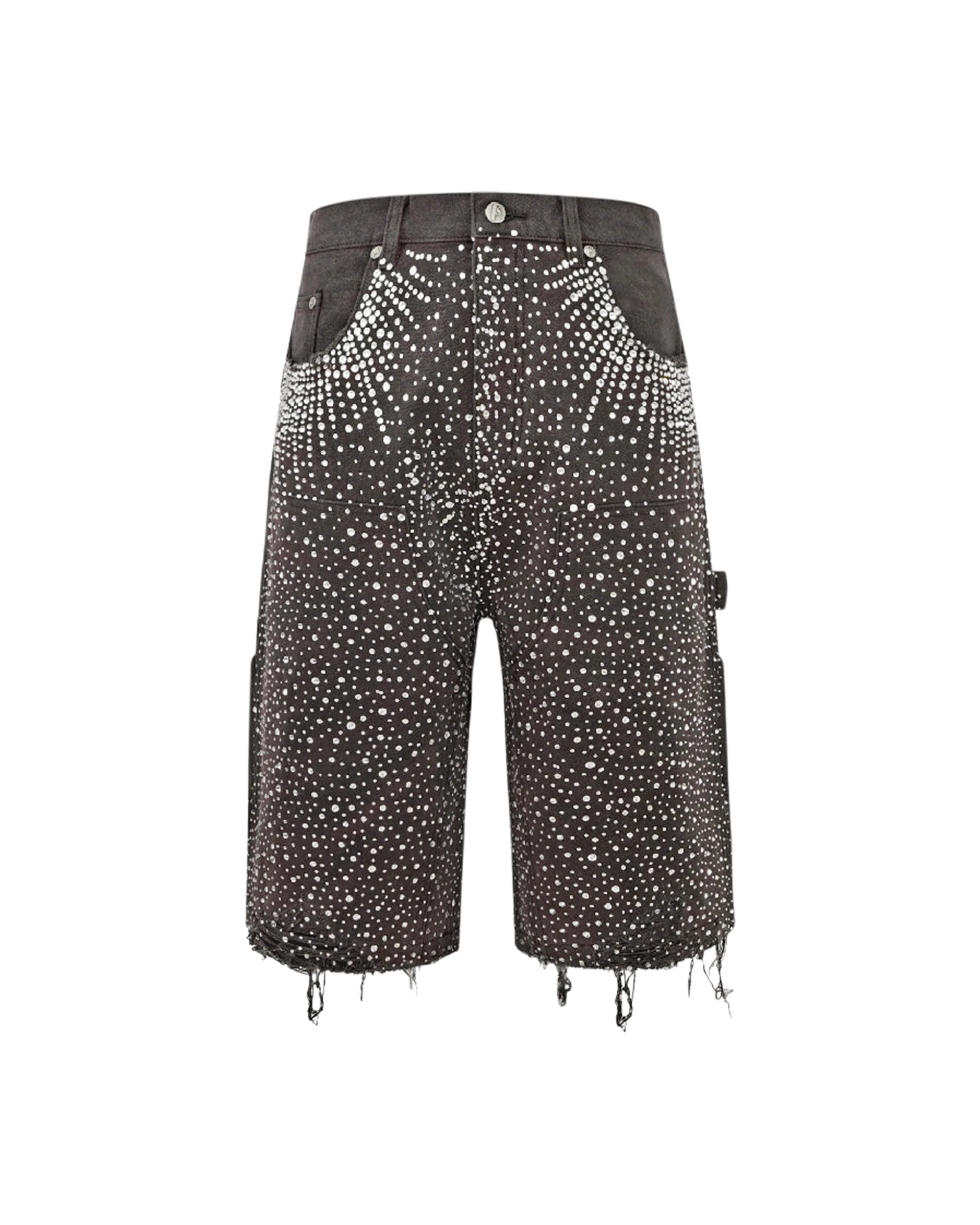 Redial 20k Diamond Shorts in Washed Brown