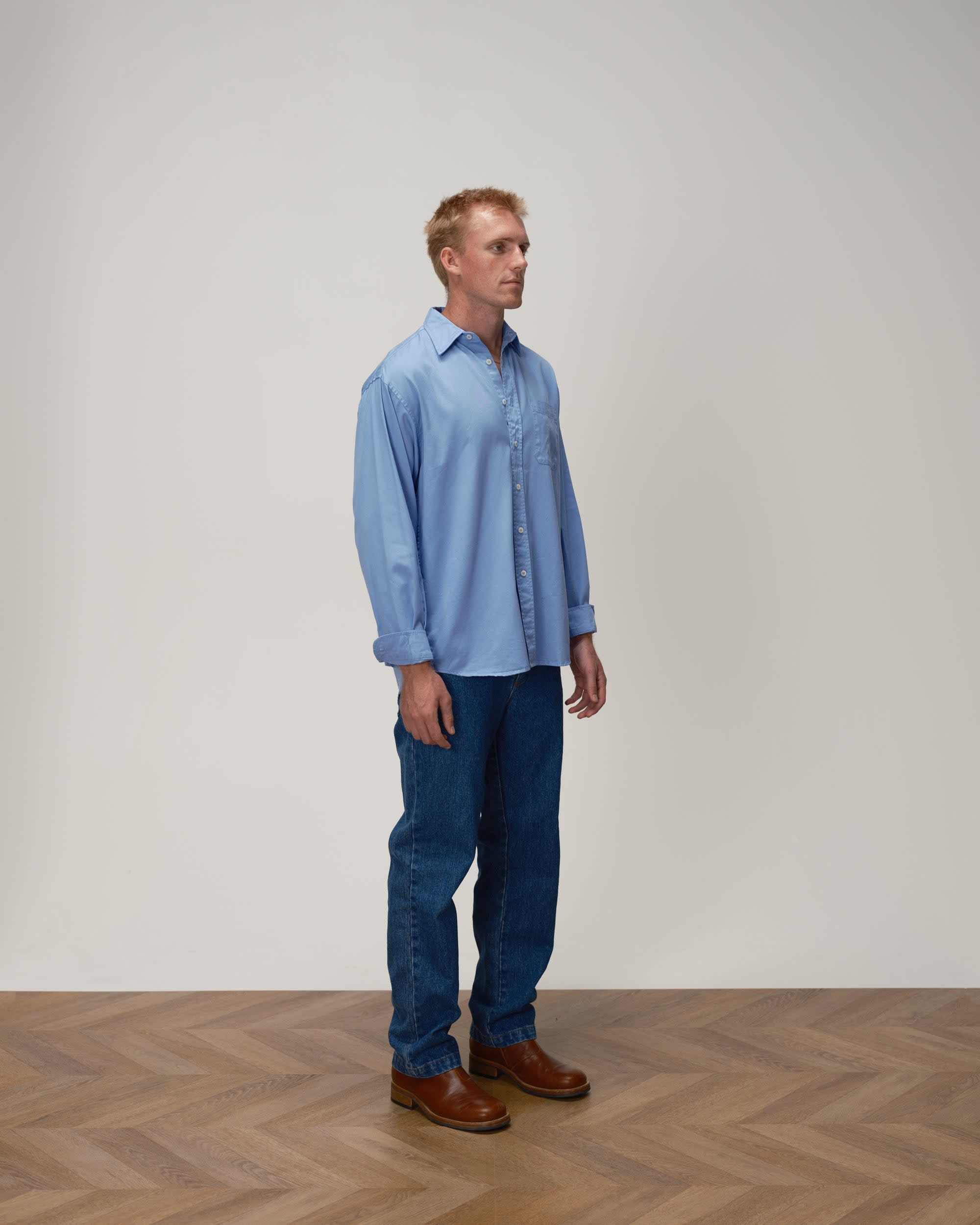 Relaxed Dress Shirt - Image 4