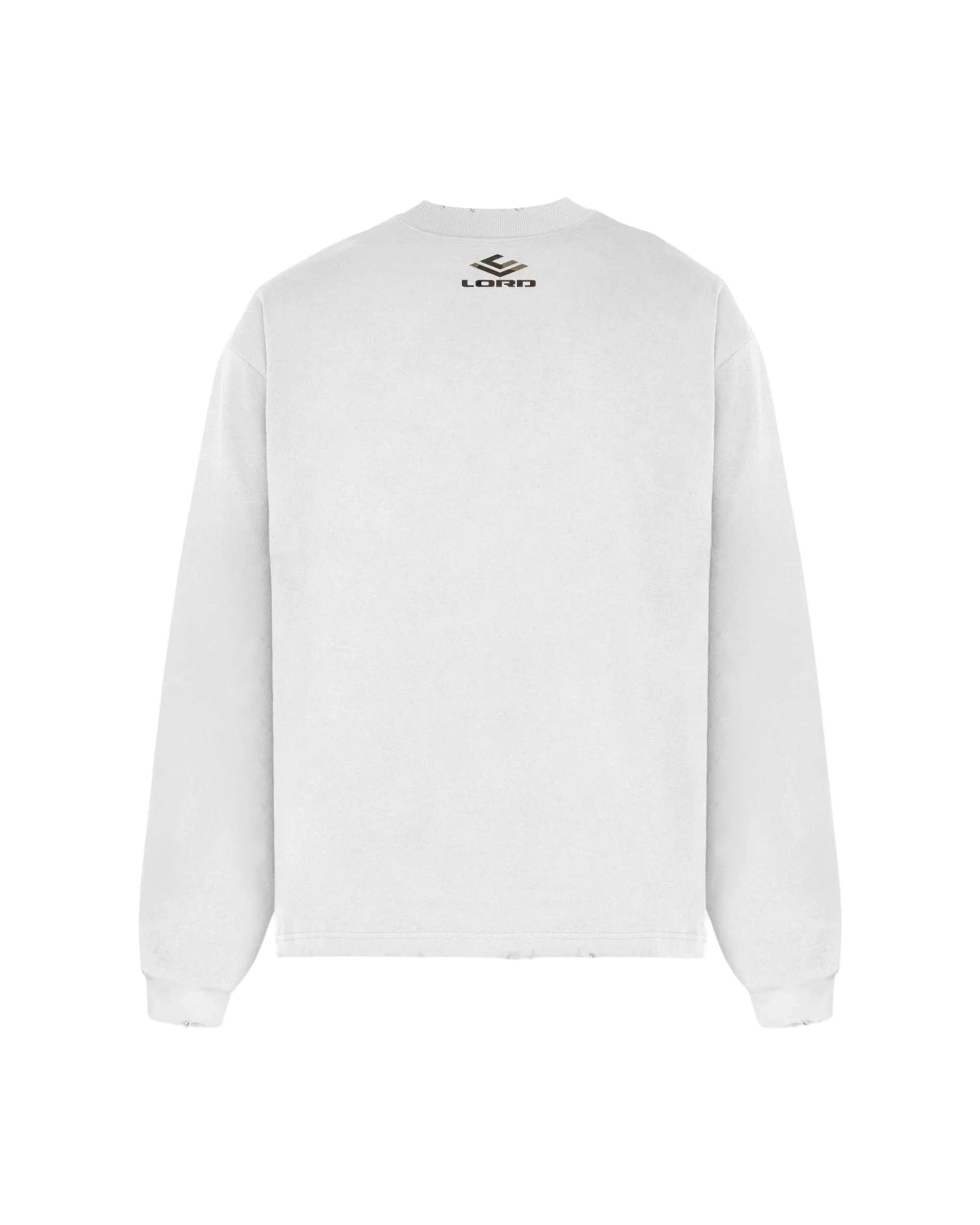 REPLICA LONG SLEEVE TEE - WHITE - Image 2