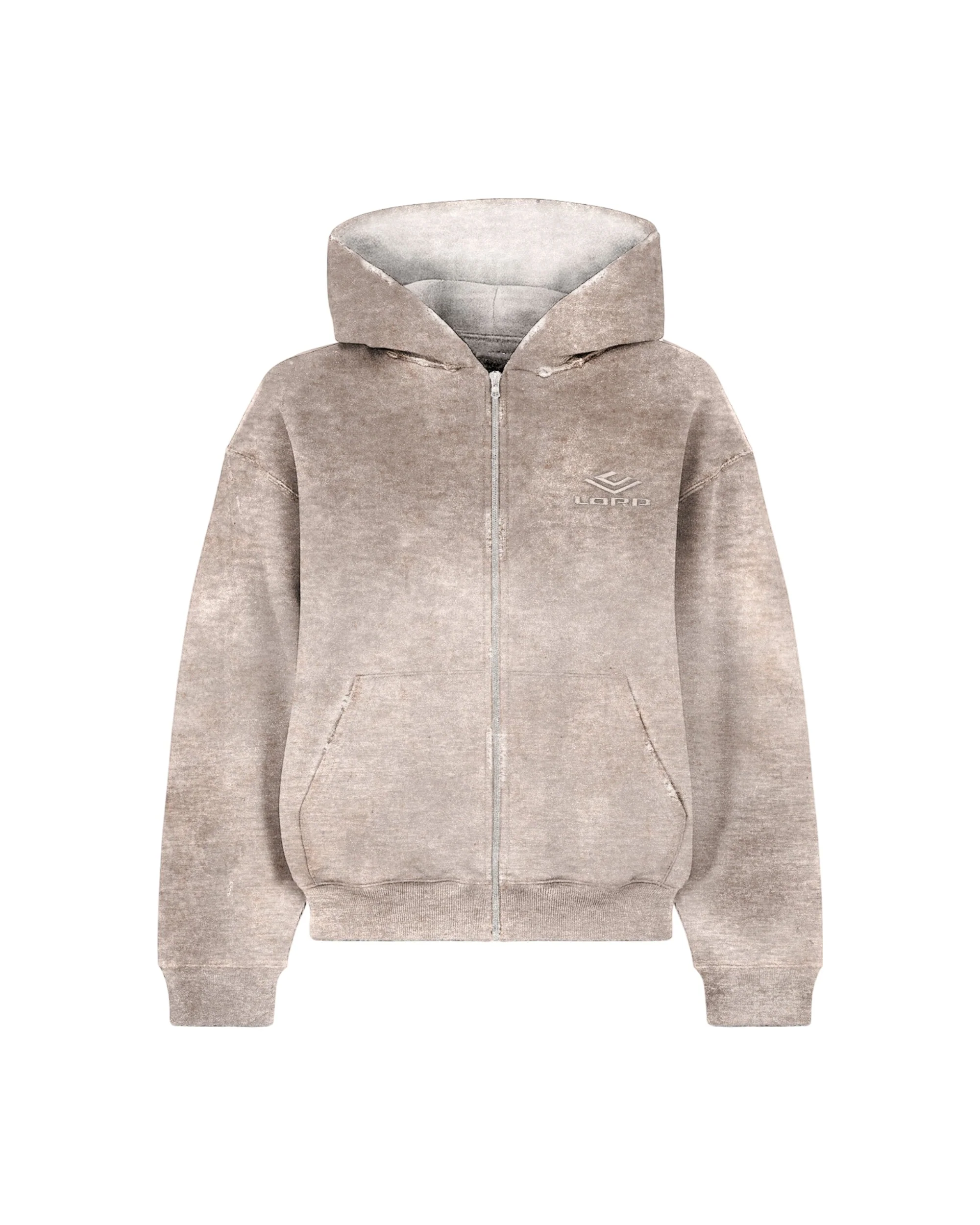 REPLICA ZIP-HOODIE - GRAY