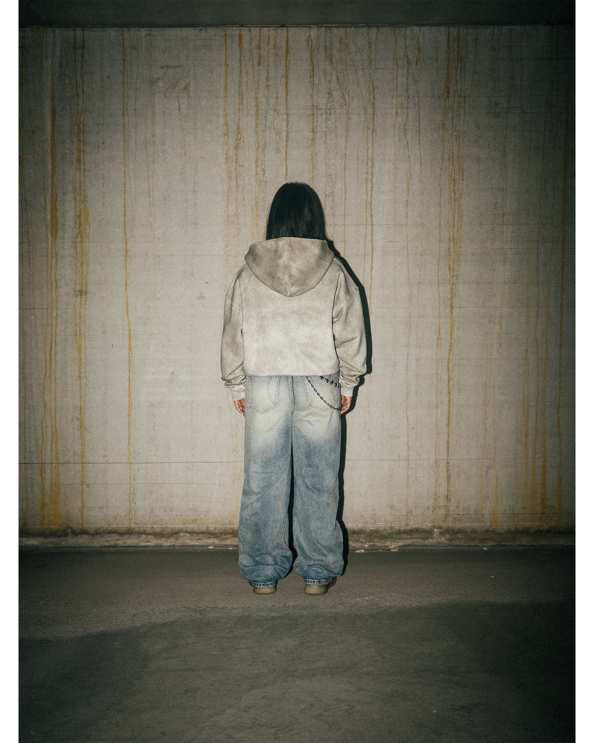 REPLICA ZIP-HOODIE - GRAY - Image 7