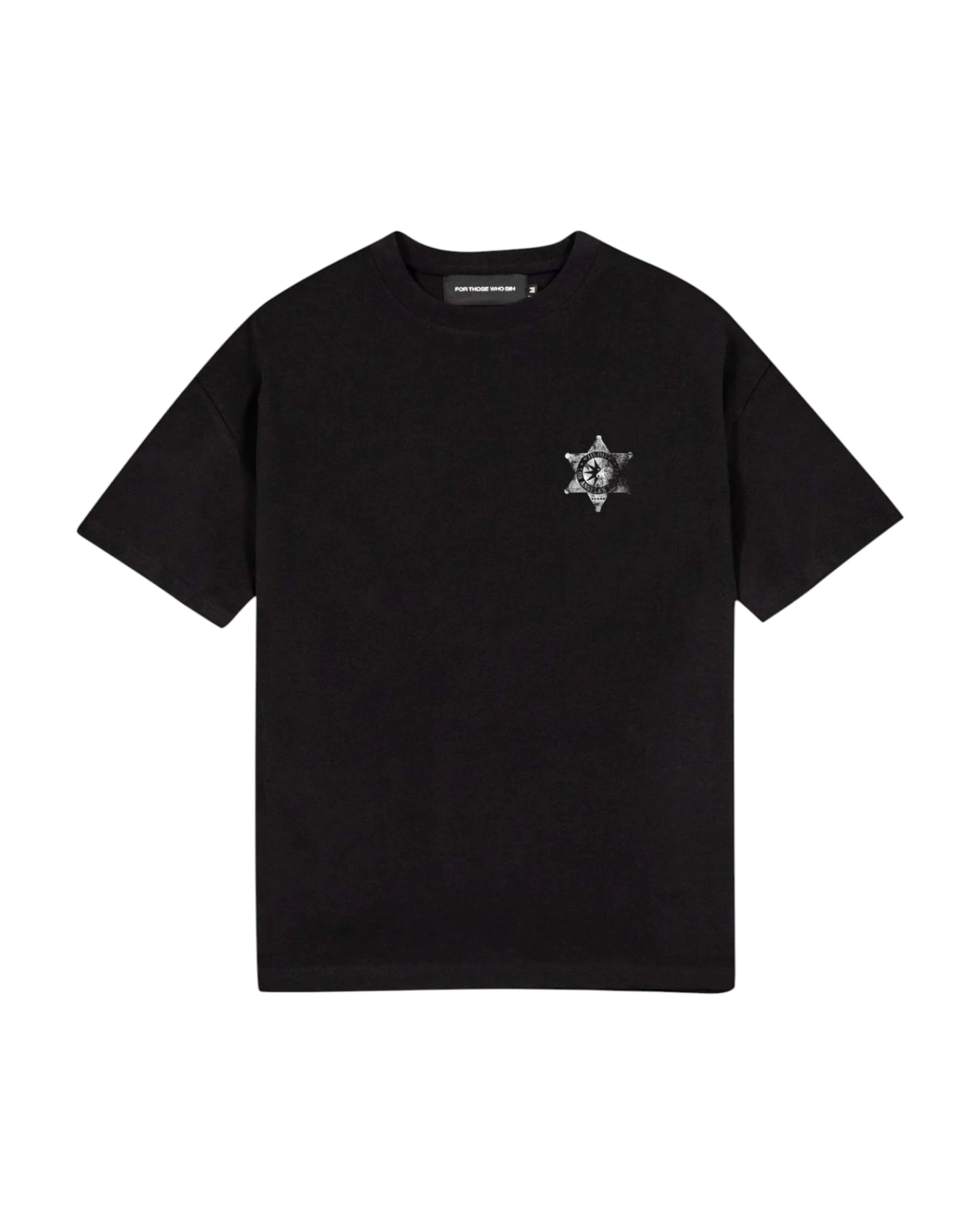 RETIRED COWBOY TEE BLACK