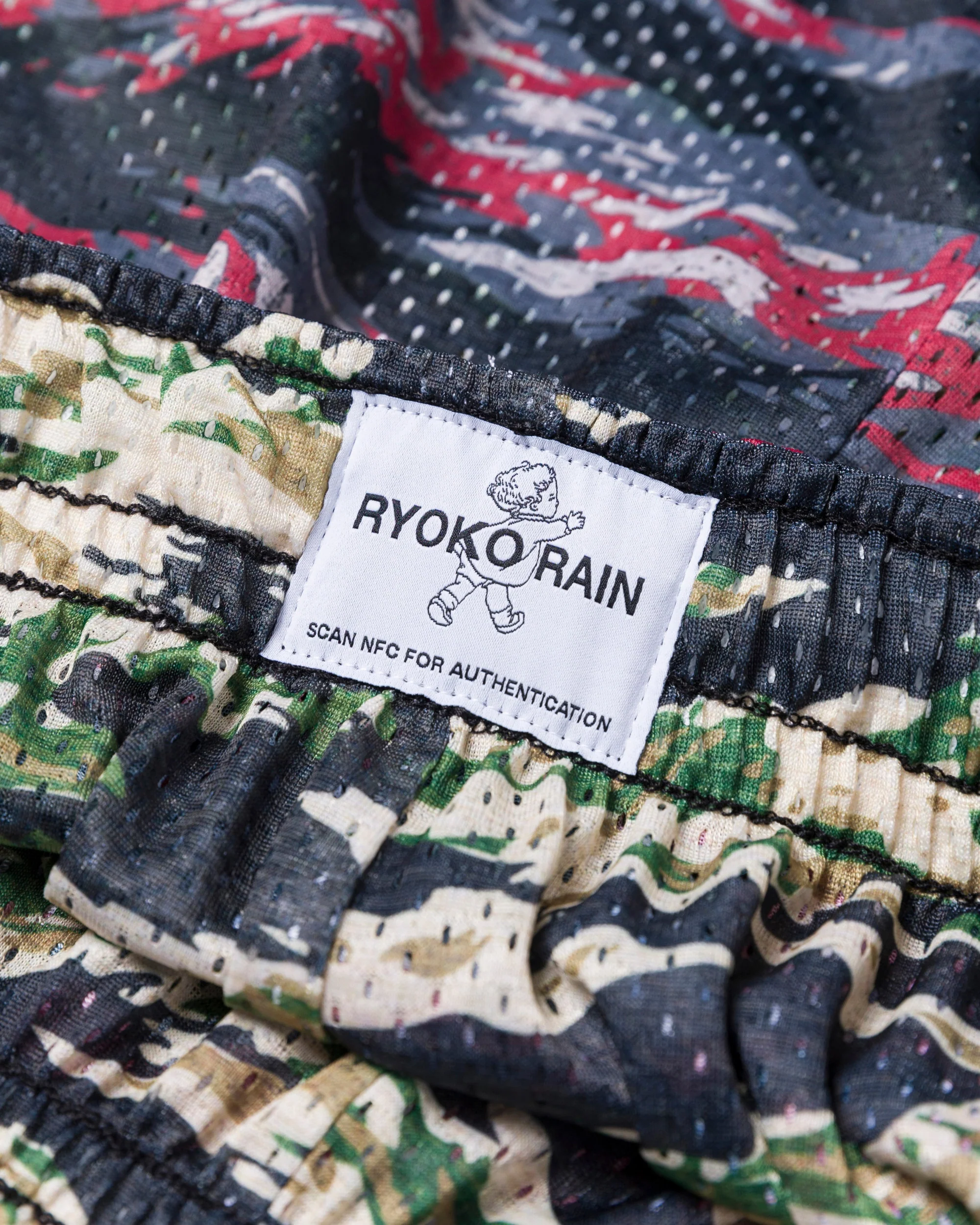 REVERSIBLE CAMO SHORTS - TIGER - Image 3