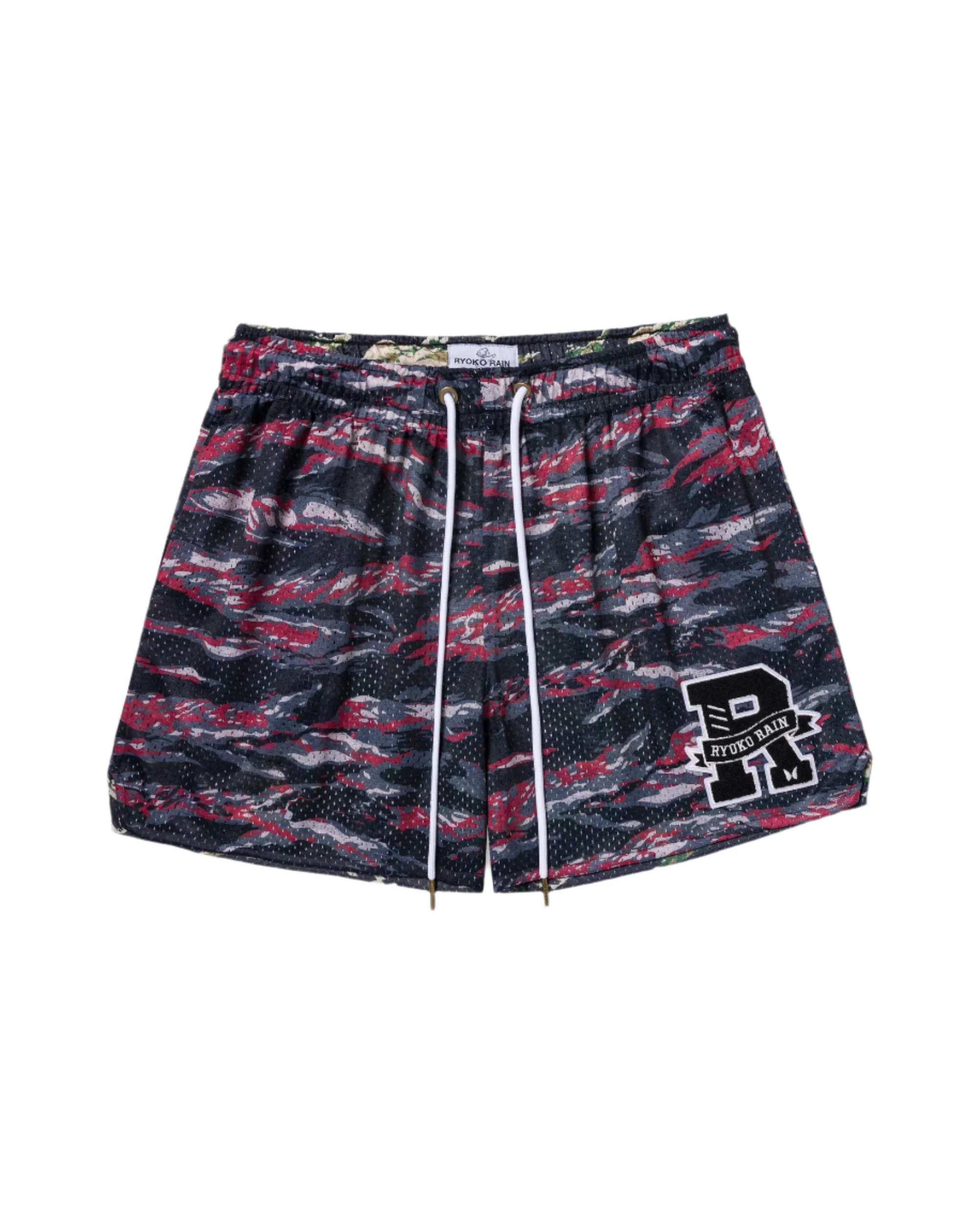 REVERSIBLE CAMO SHORTS - TIGER - Image 4