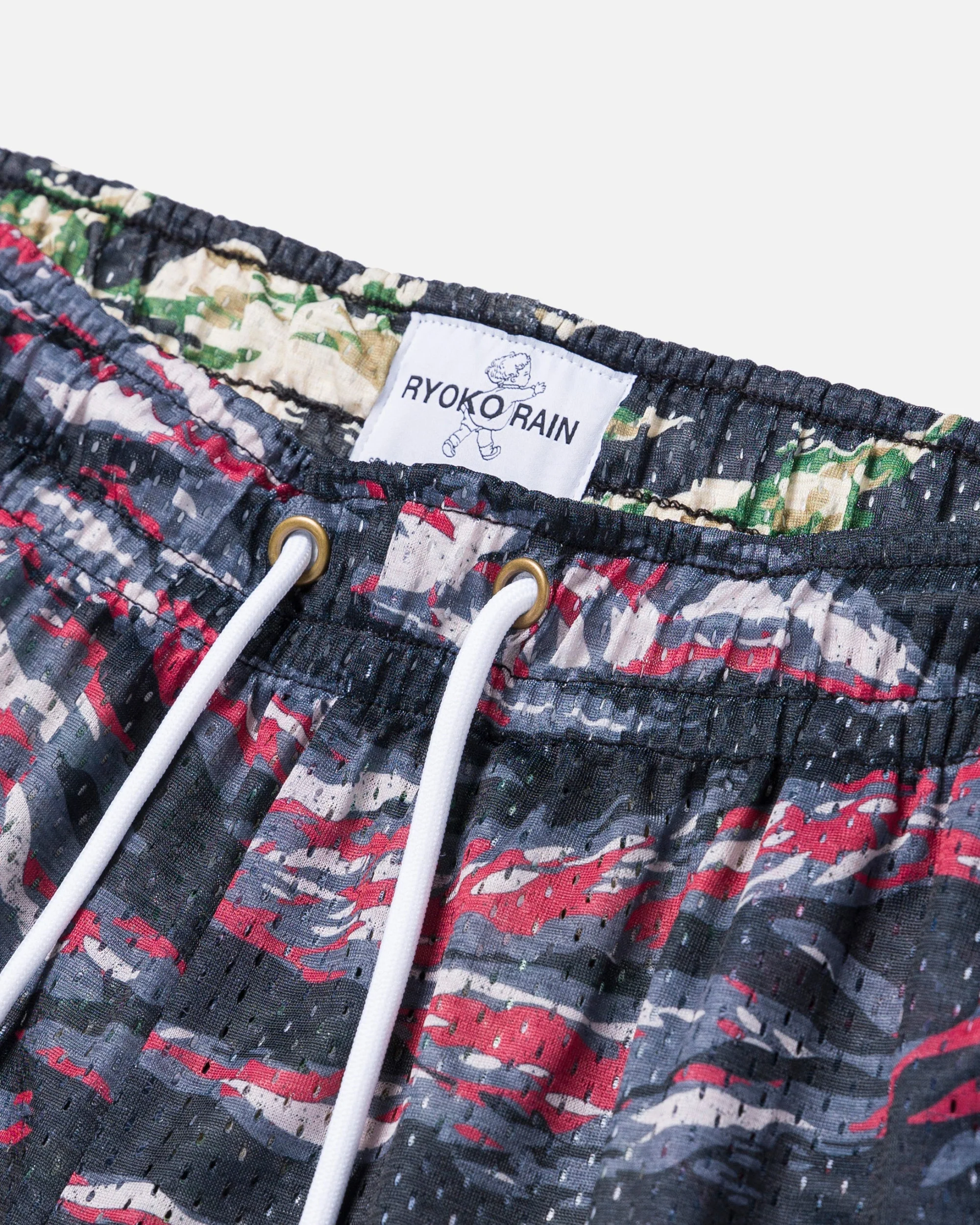 REVERSIBLE CAMO SHORTS - TIGER - Image 6