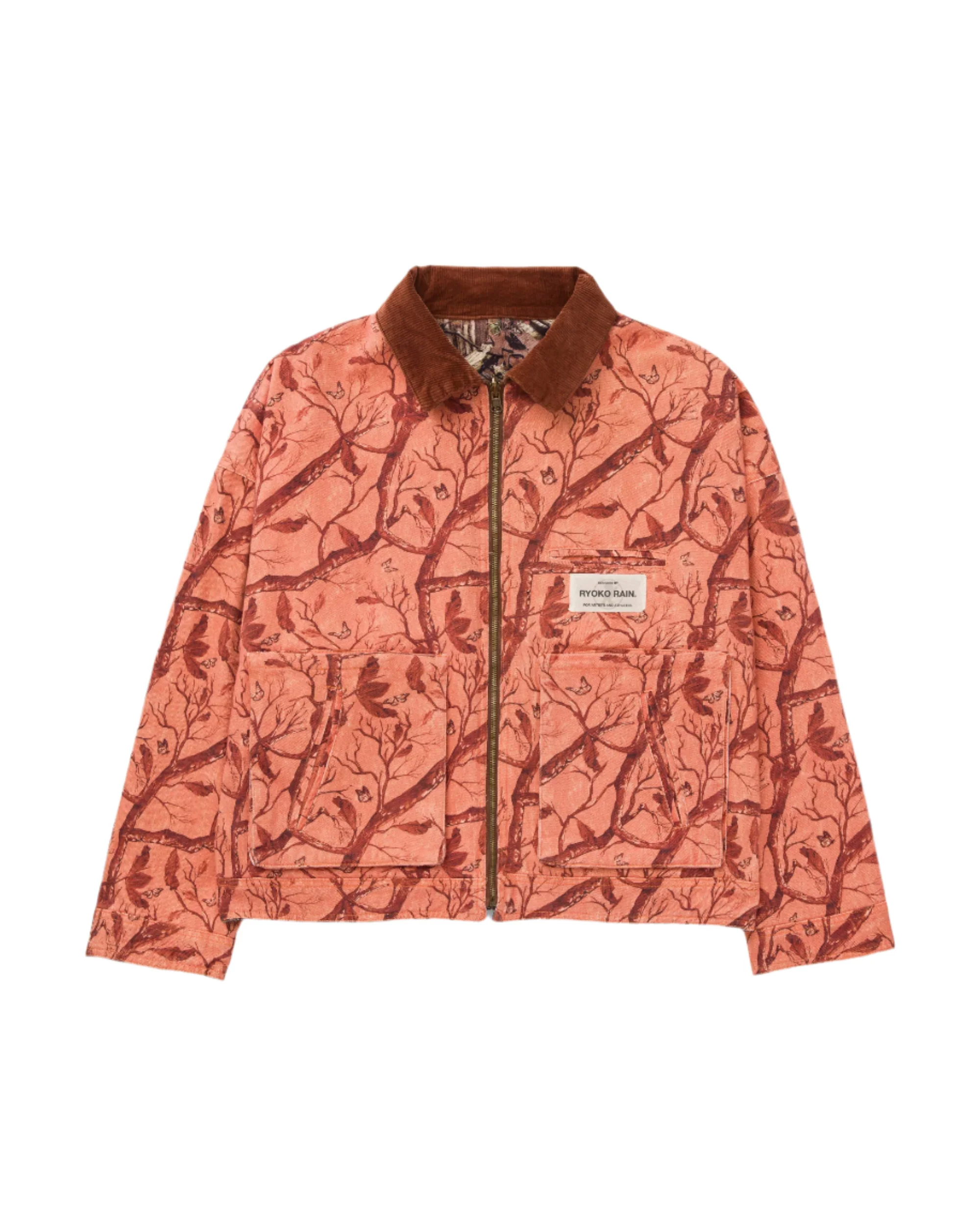 REVERSIBLE CAMO WORK JACKET - Image 4