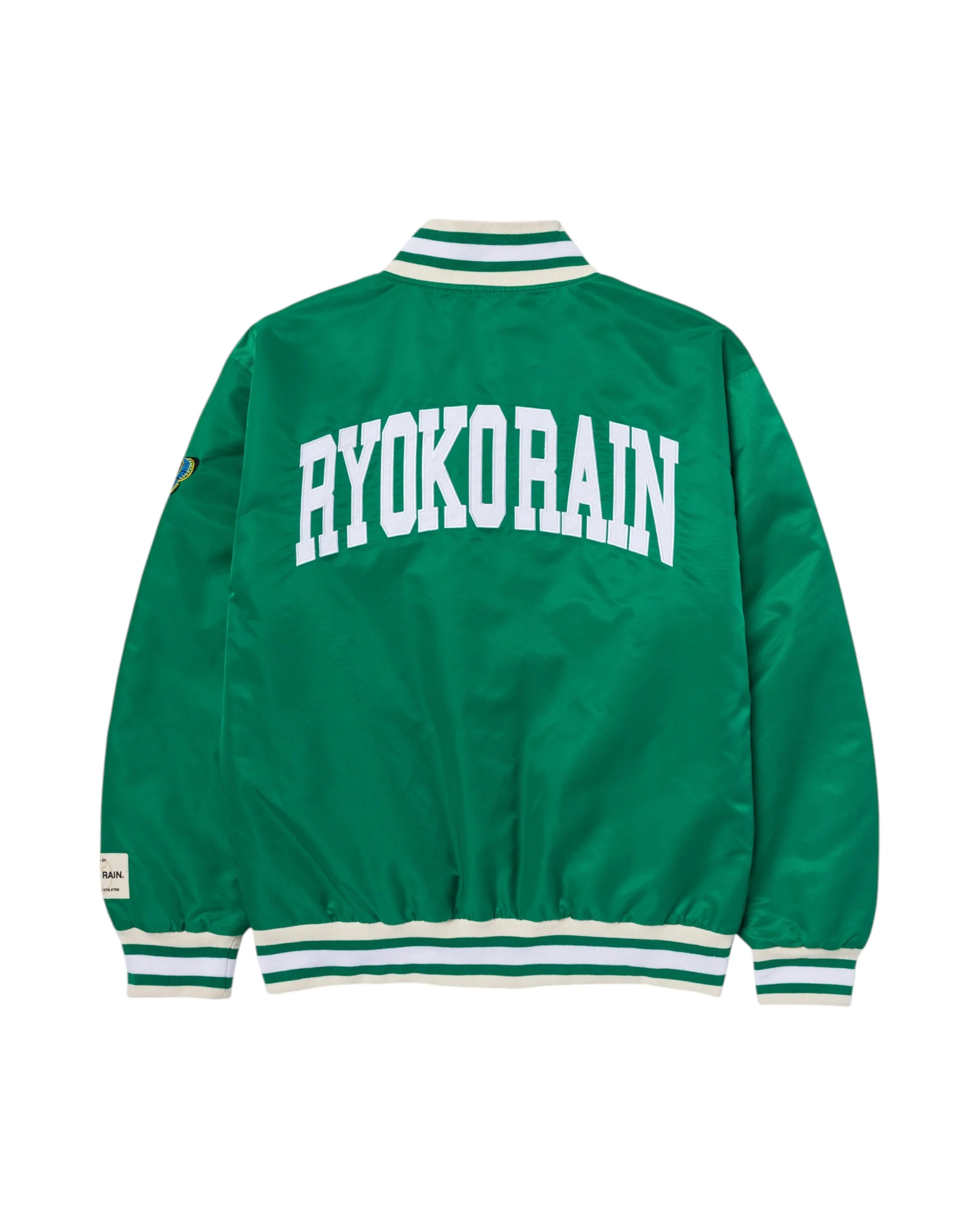 REVERSIBLE SATIN BOMBER JACKET - Image 4
