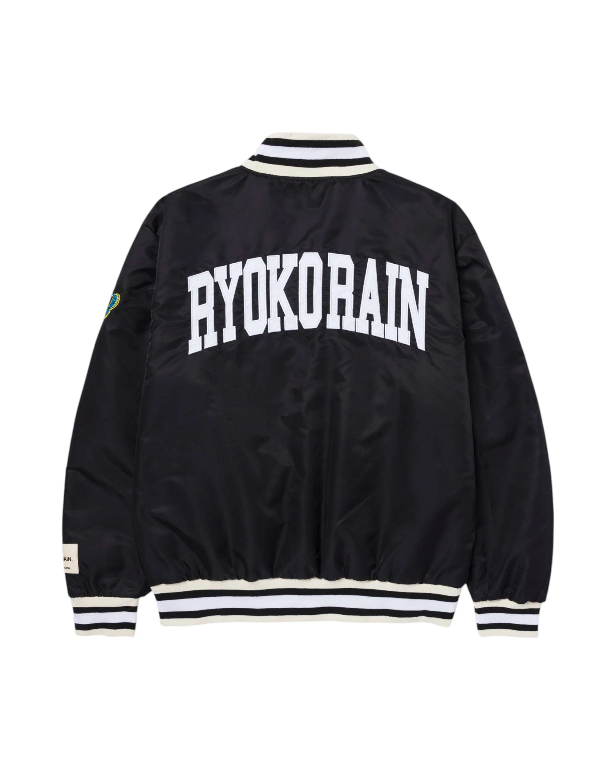 REVERSIBLE SATIN BOMBER JACKET - Image 5