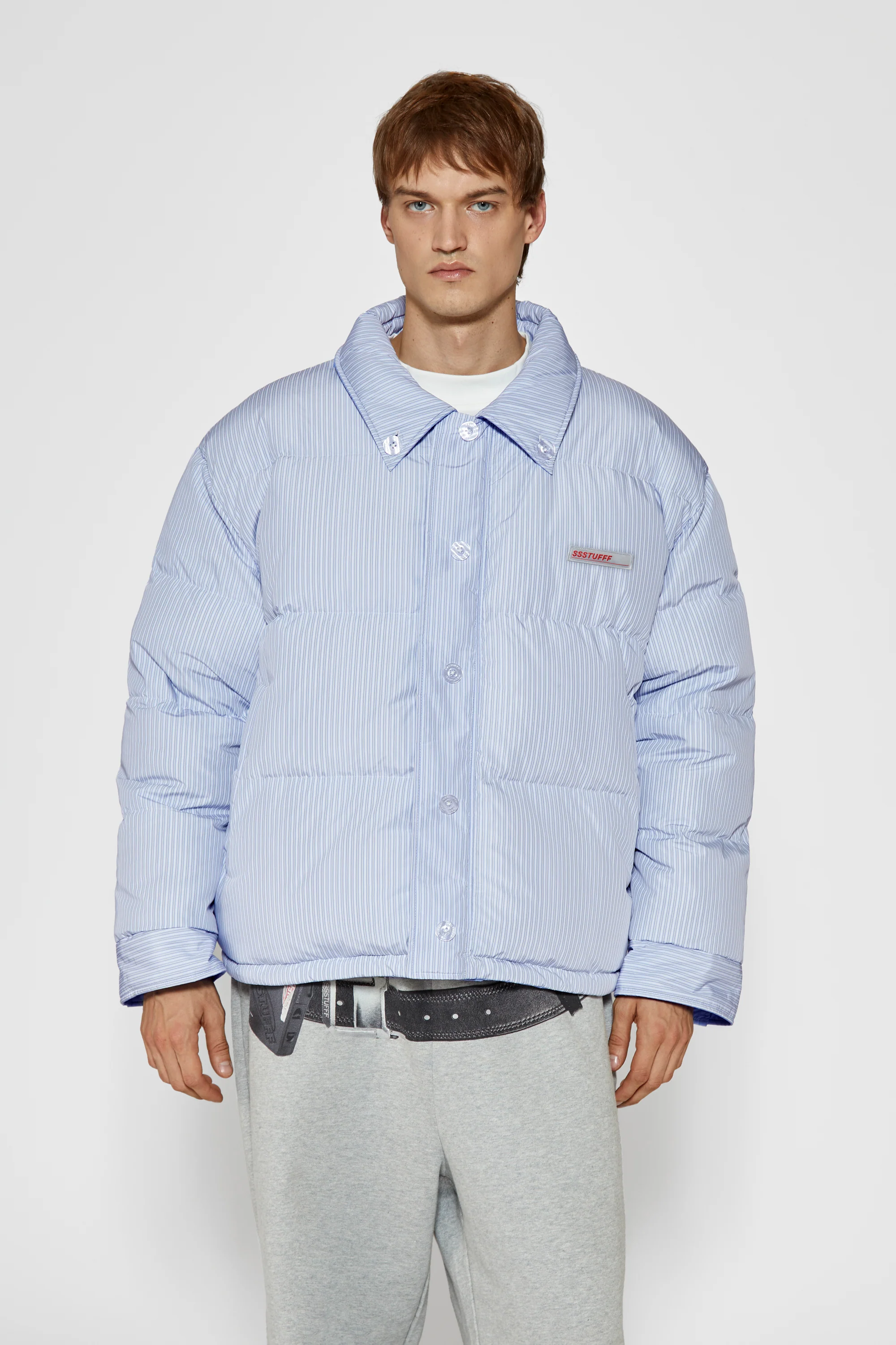 Reversible Shirt Down Puffer - Image 30