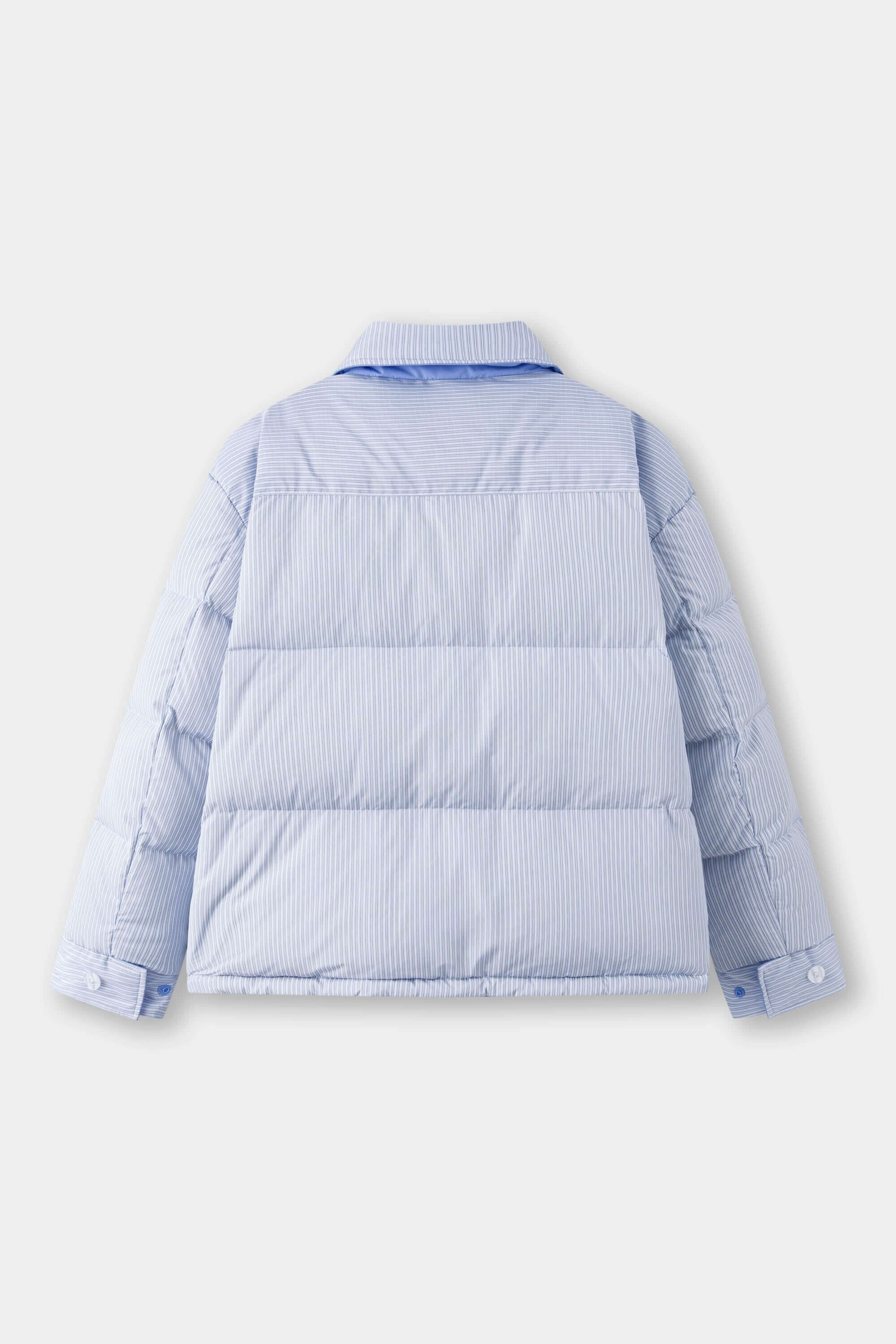 Reversible Shirt Down Puffer - Image 35