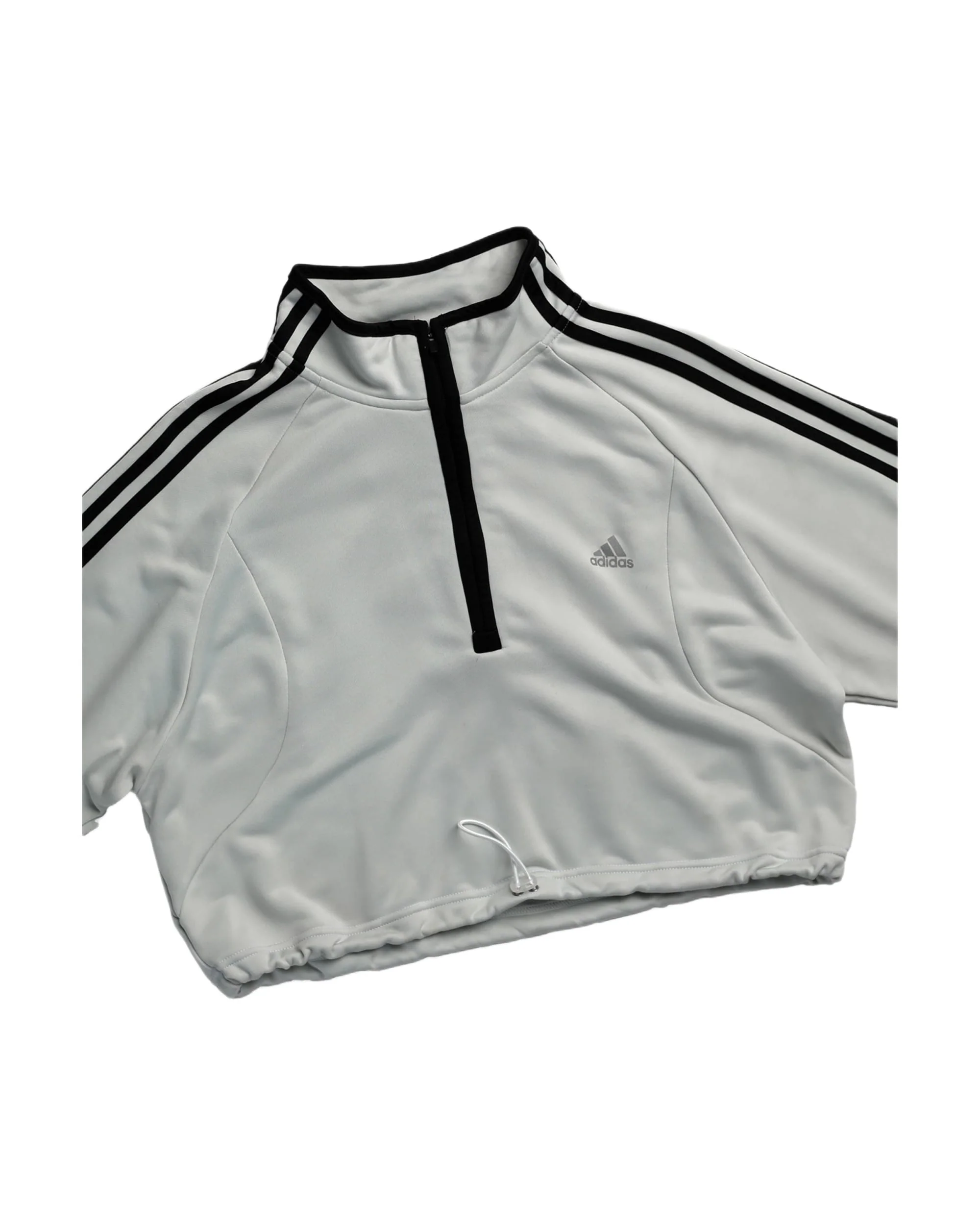 Rework Adidas Crop Sweatshirt - Image 2