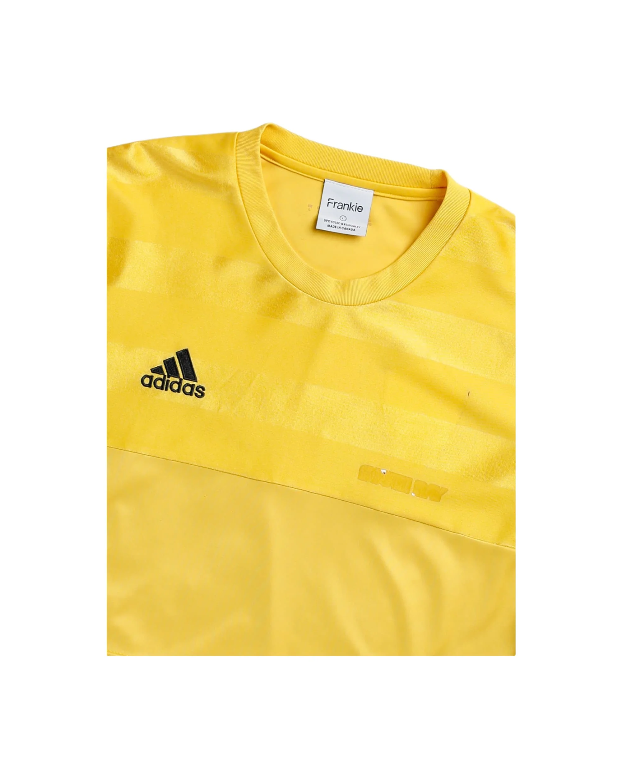 Rework Crop Adidas Soccer Goalie Jersey - L - Image 2