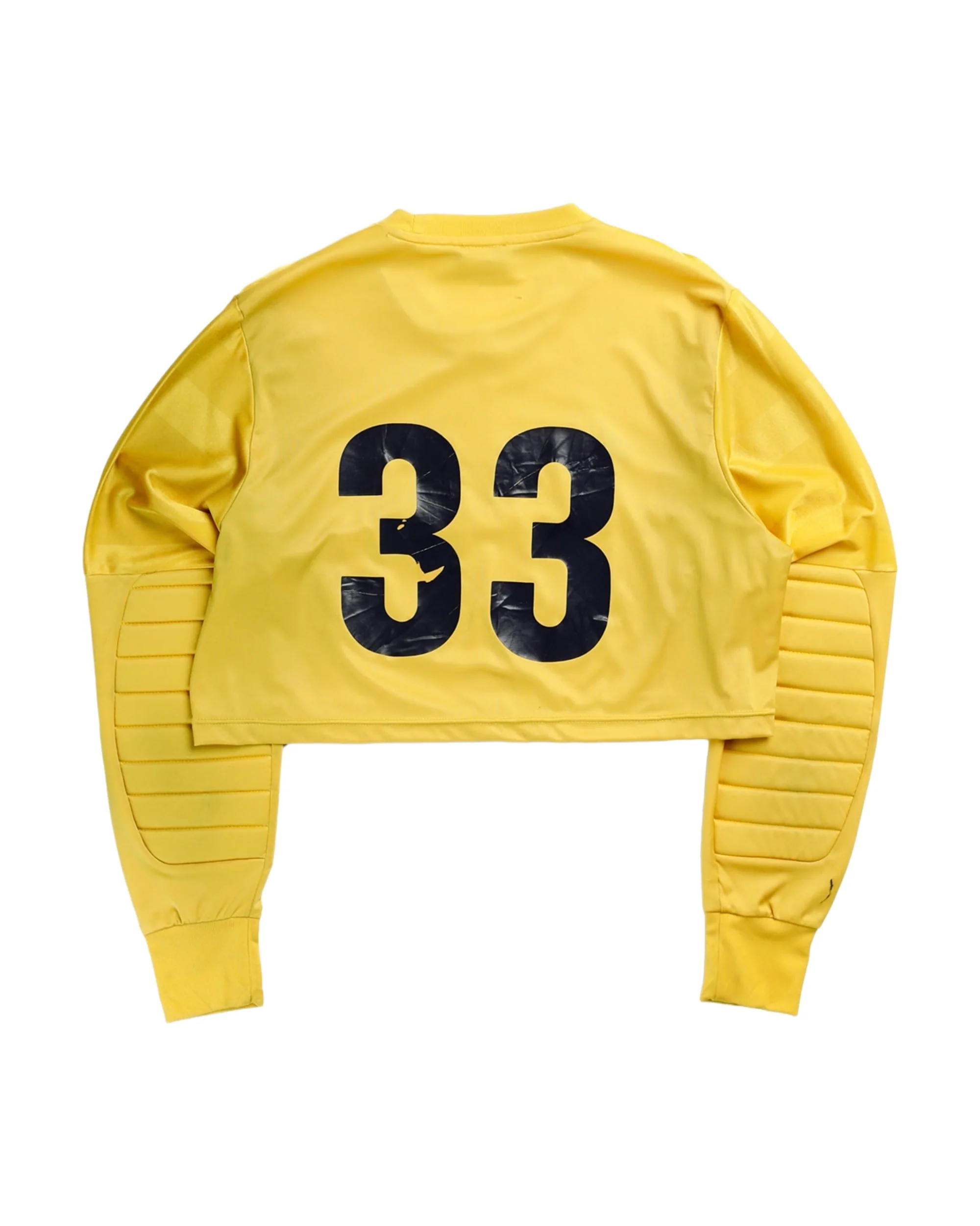 Rework Crop Adidas Soccer Goalie Jersey - L - Image 3