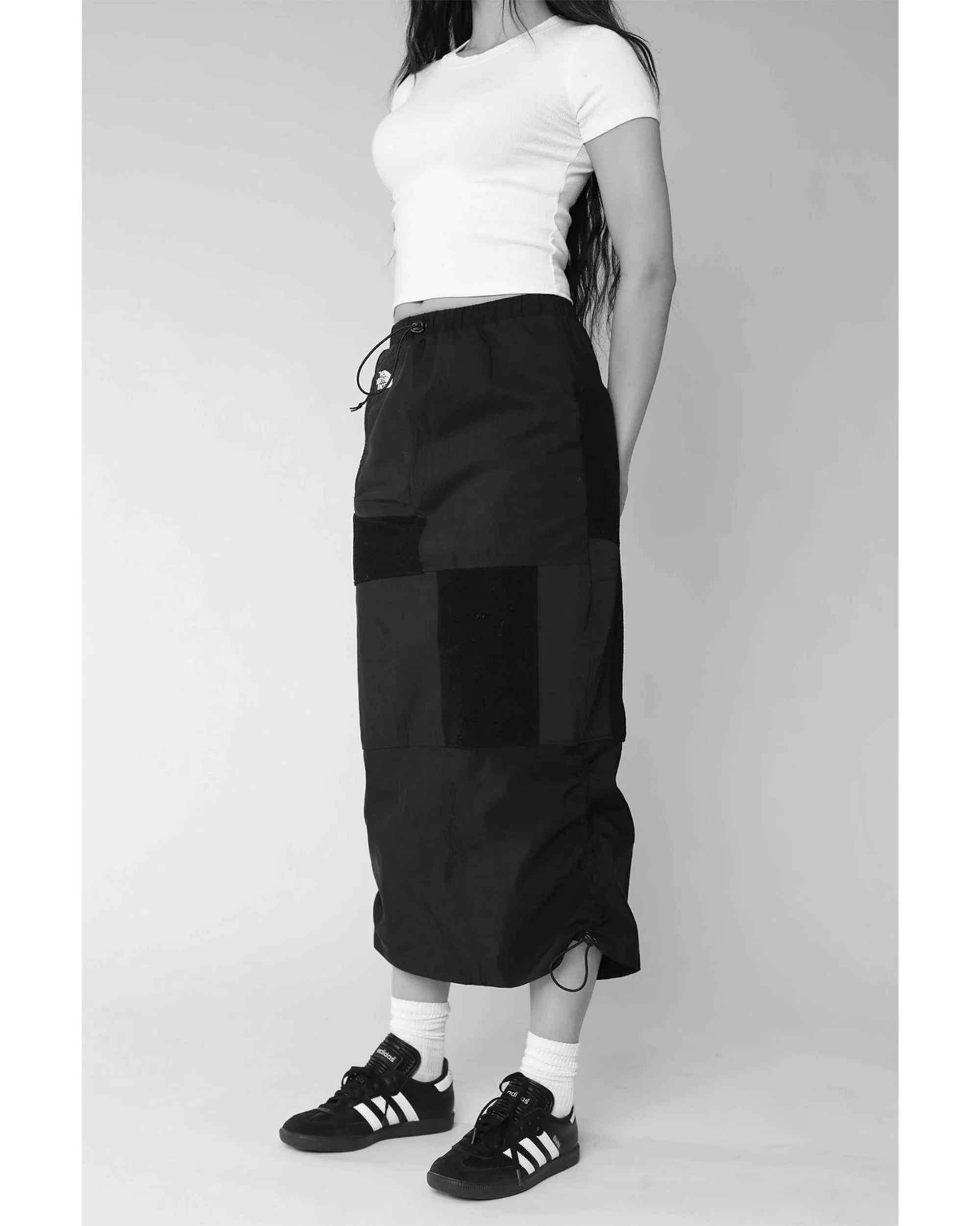 Rework North Face Fleece Long Skirt - M