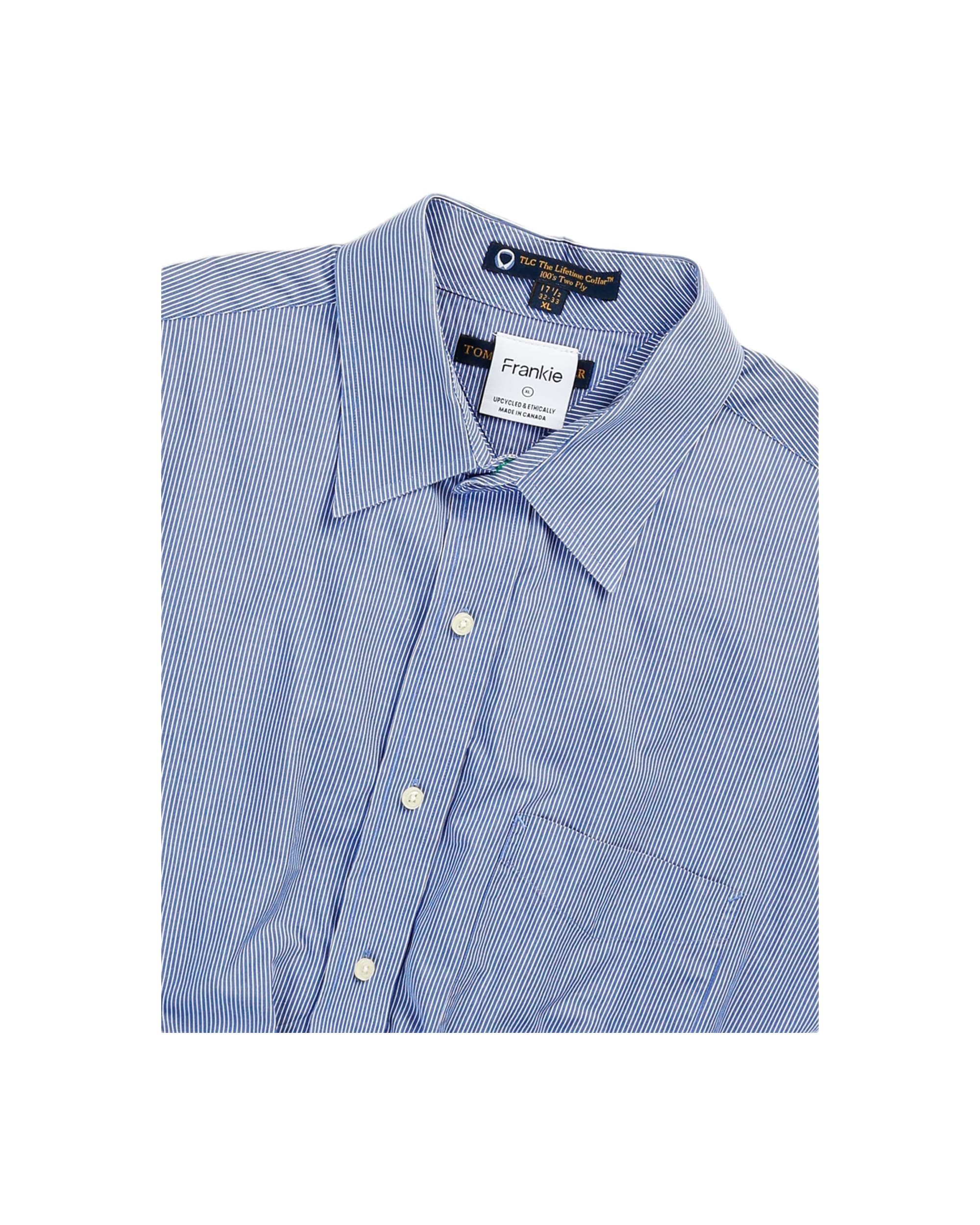 Rework Oxford Cinch Crop Shirt - XL - Image 3