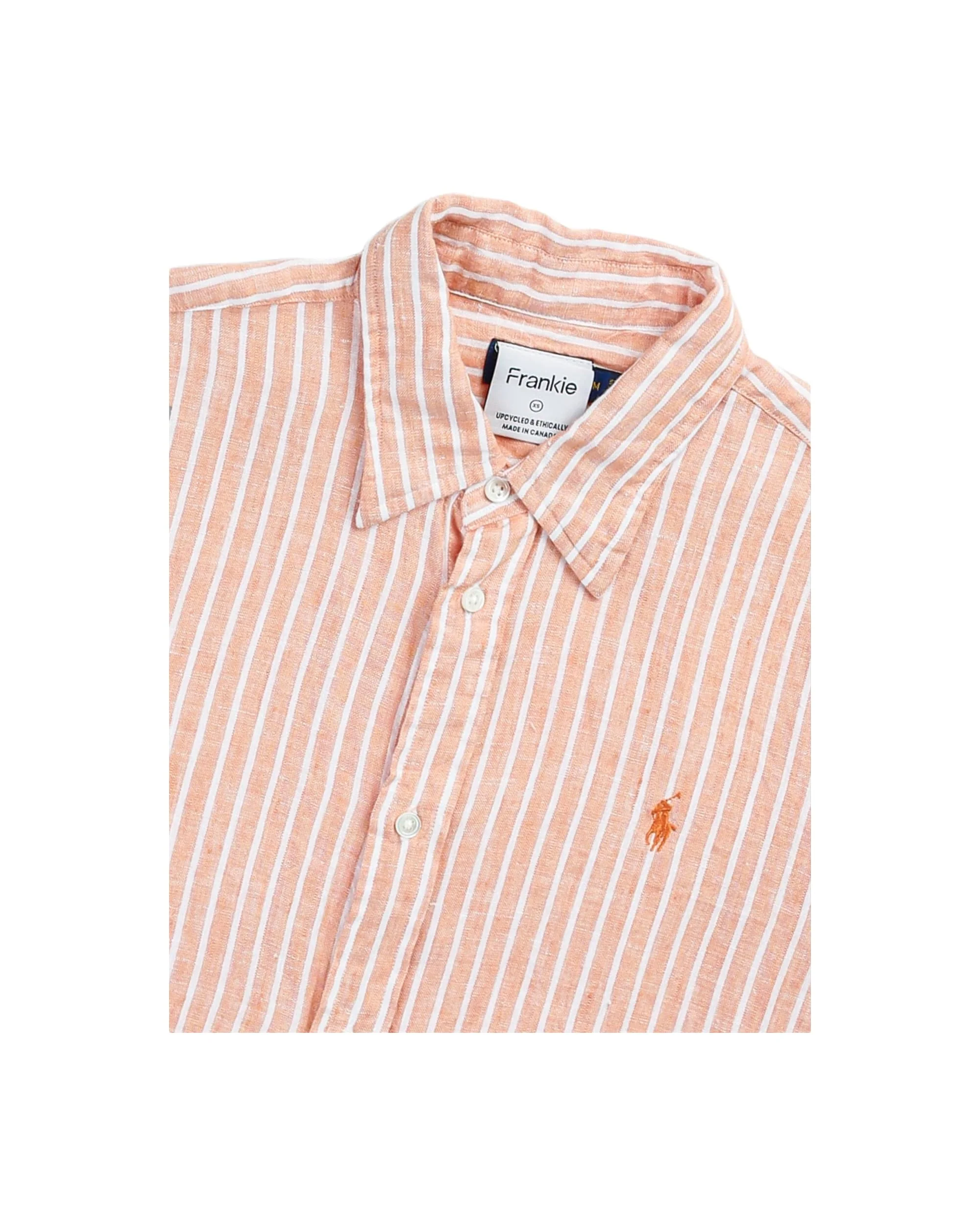 Rework Oxford Crop Shirt - XS - Image 3