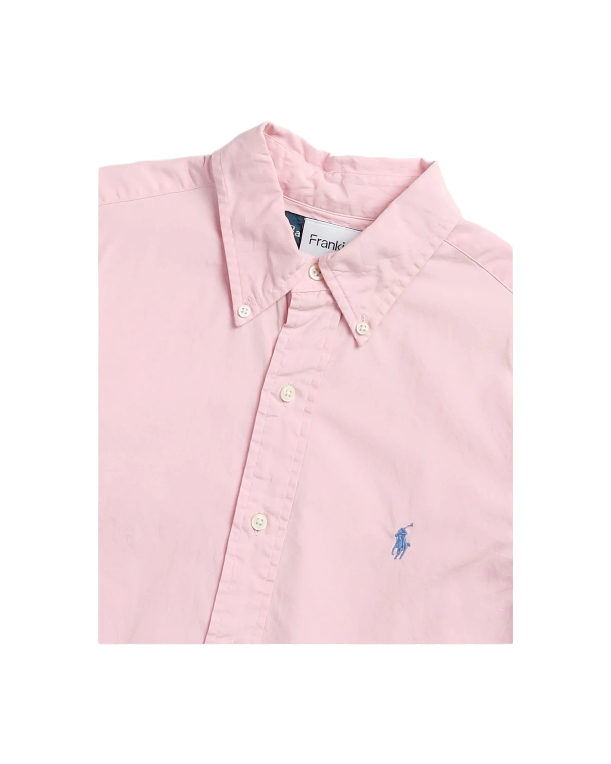 Rework Oxford Crop Shirt - XS - Image 3