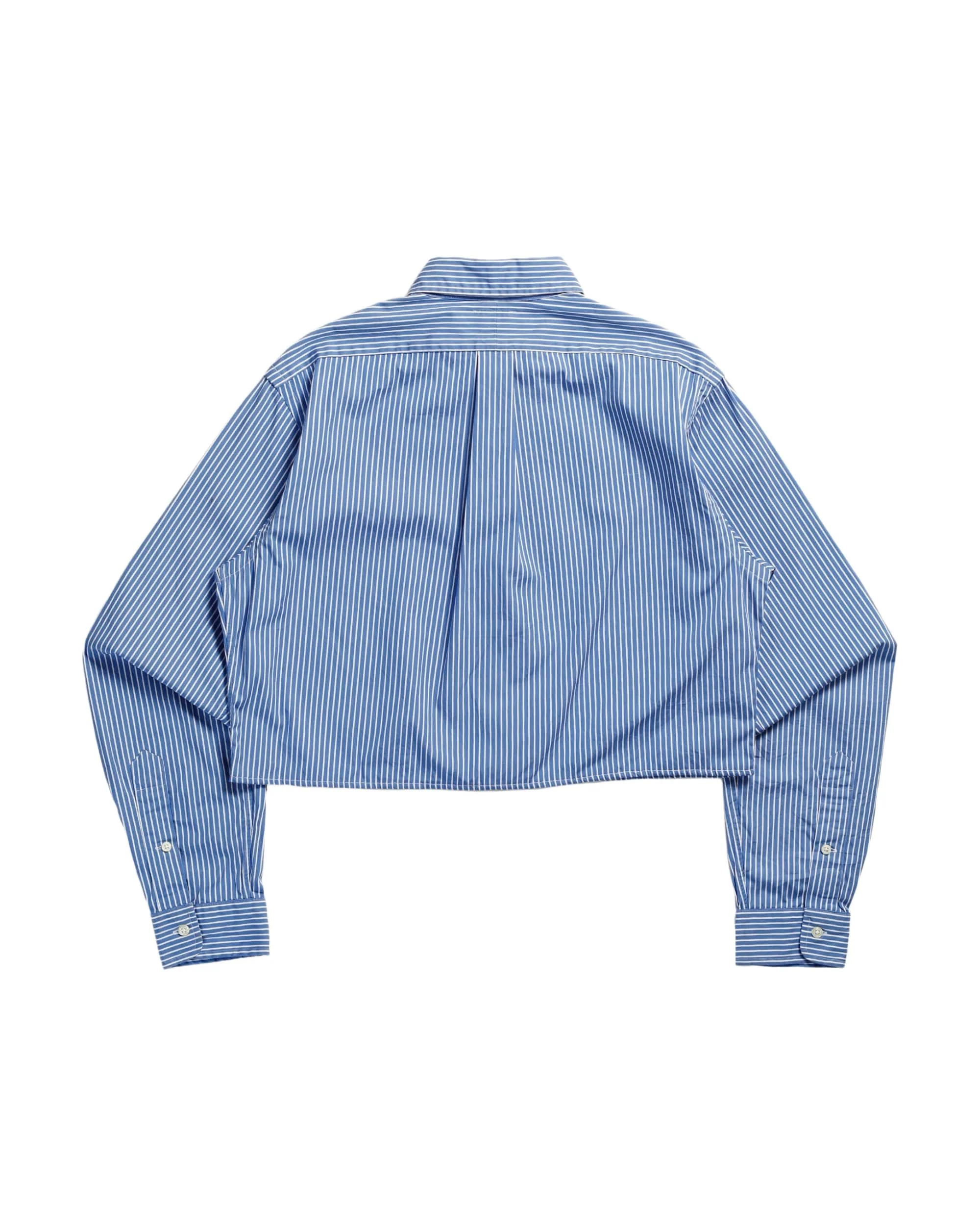 Rework Oxford Crop Shirt - XS - Image 2