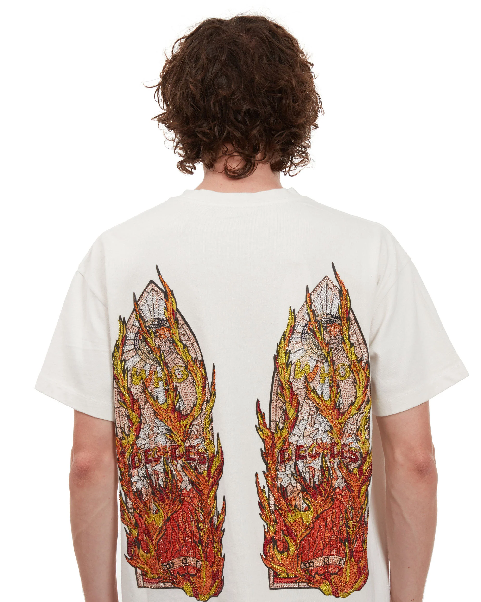 RHINESTONE FLAME GLASS JERSEY - Image 3