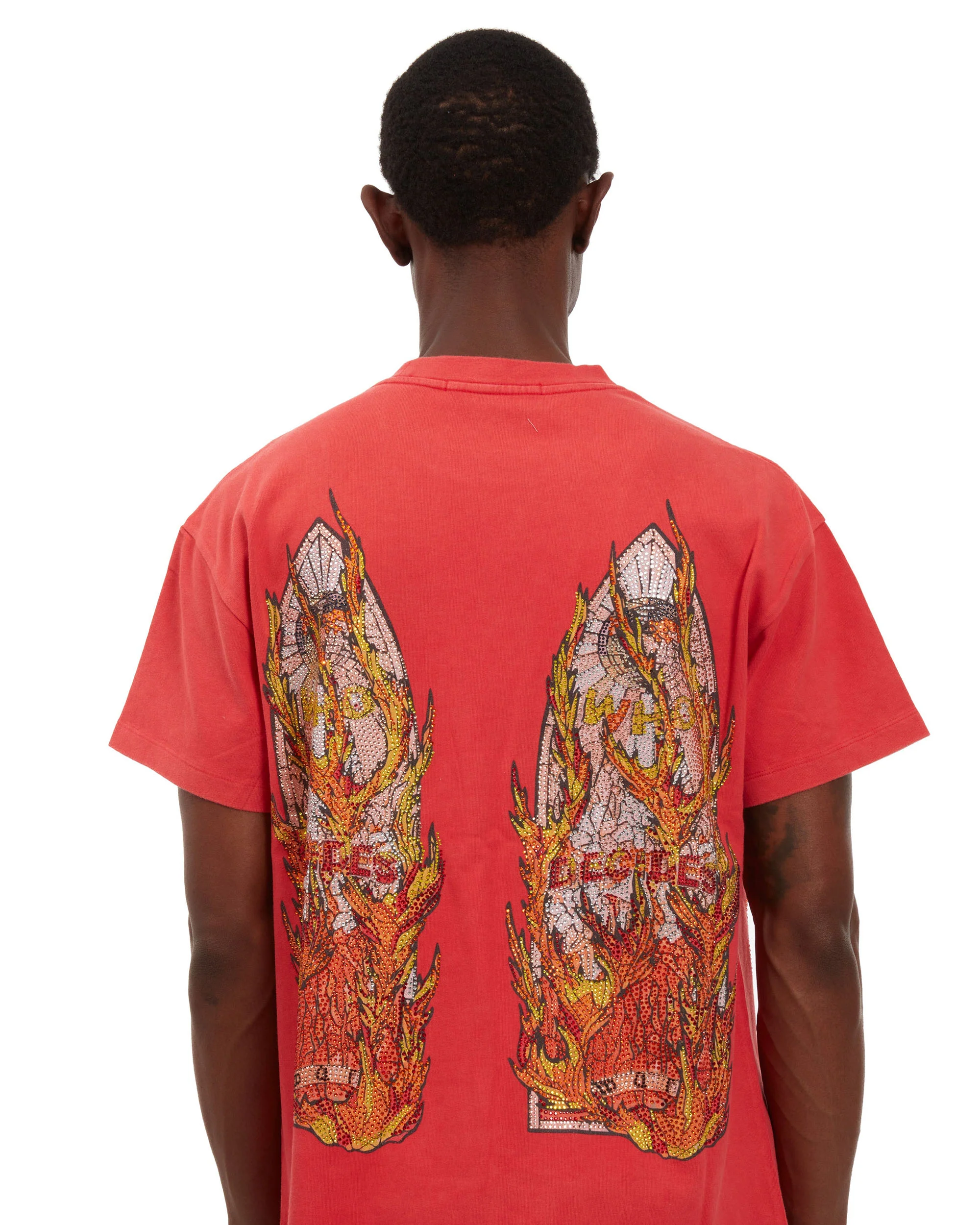 RHINESTONE FLAME GLASS JERSEY - Image 3