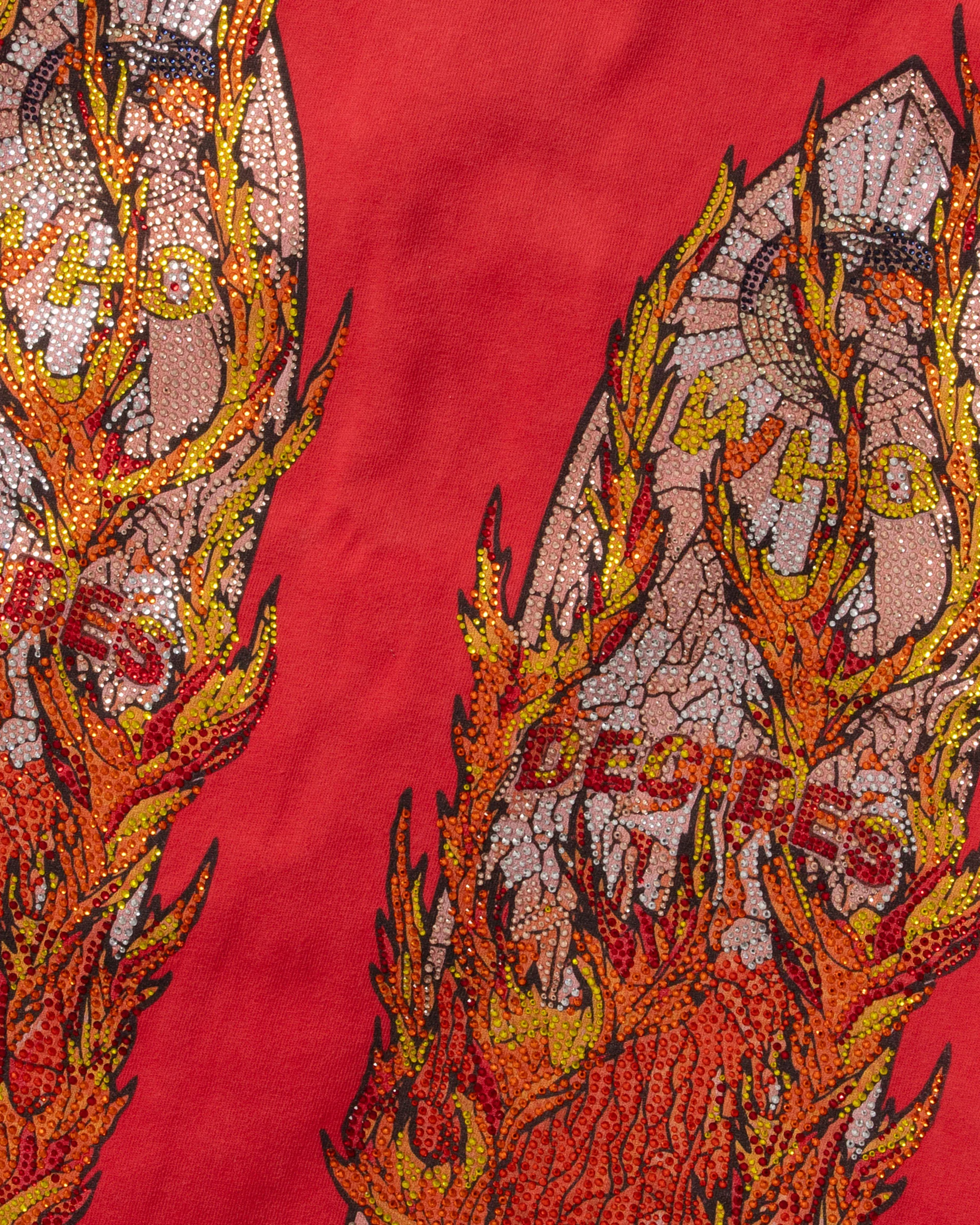 RHINESTONE FLAME GLASS JERSEY - Image 6