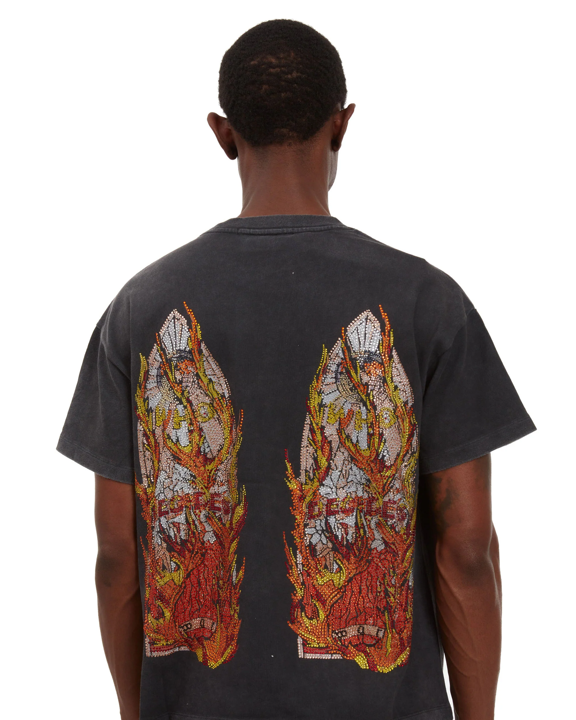RHINESTONE FLAME GLASS JERSEY - Image 3