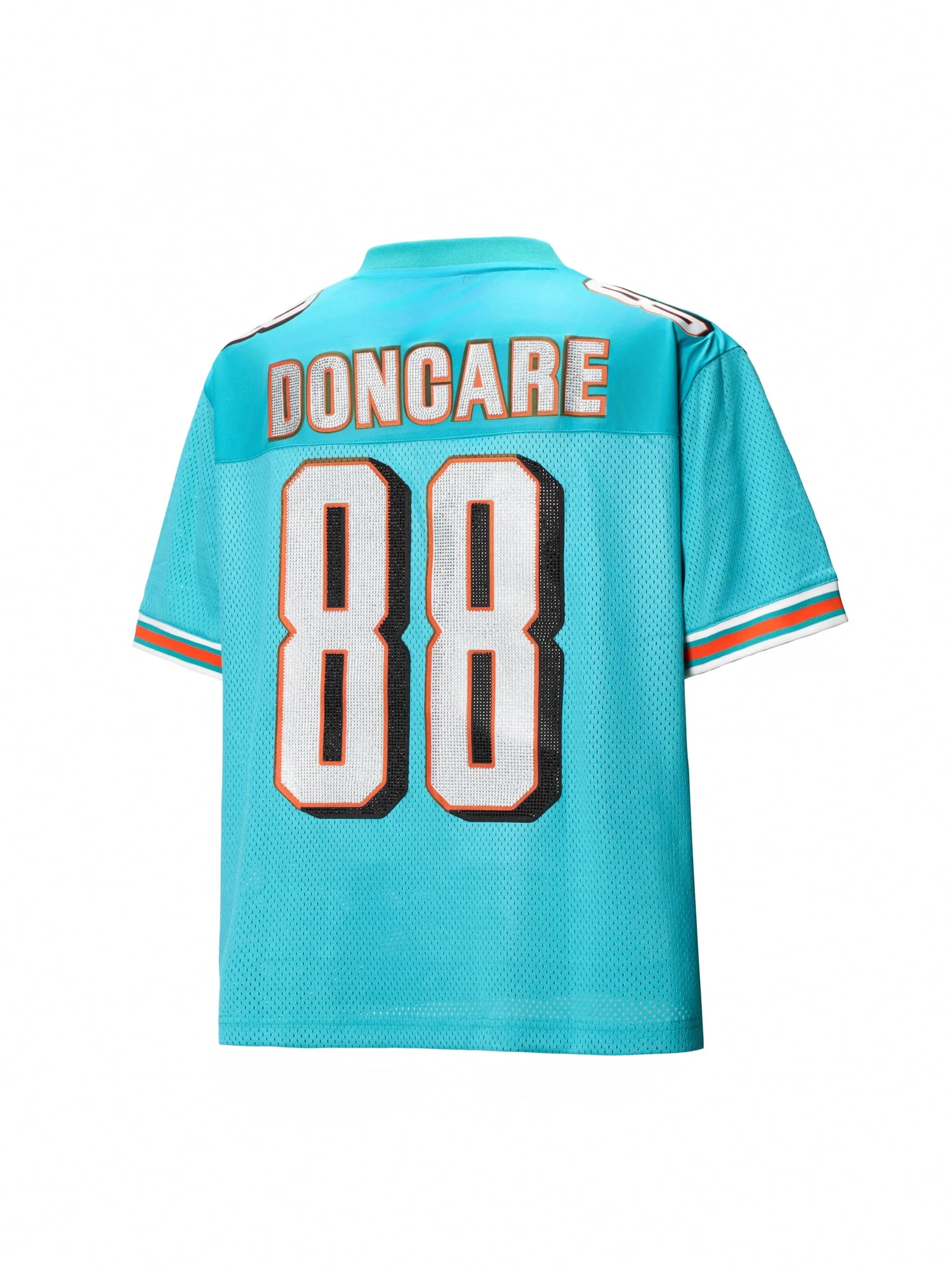 RHINESTONE FOOTBALL JERSEY - BLUE - Image 12