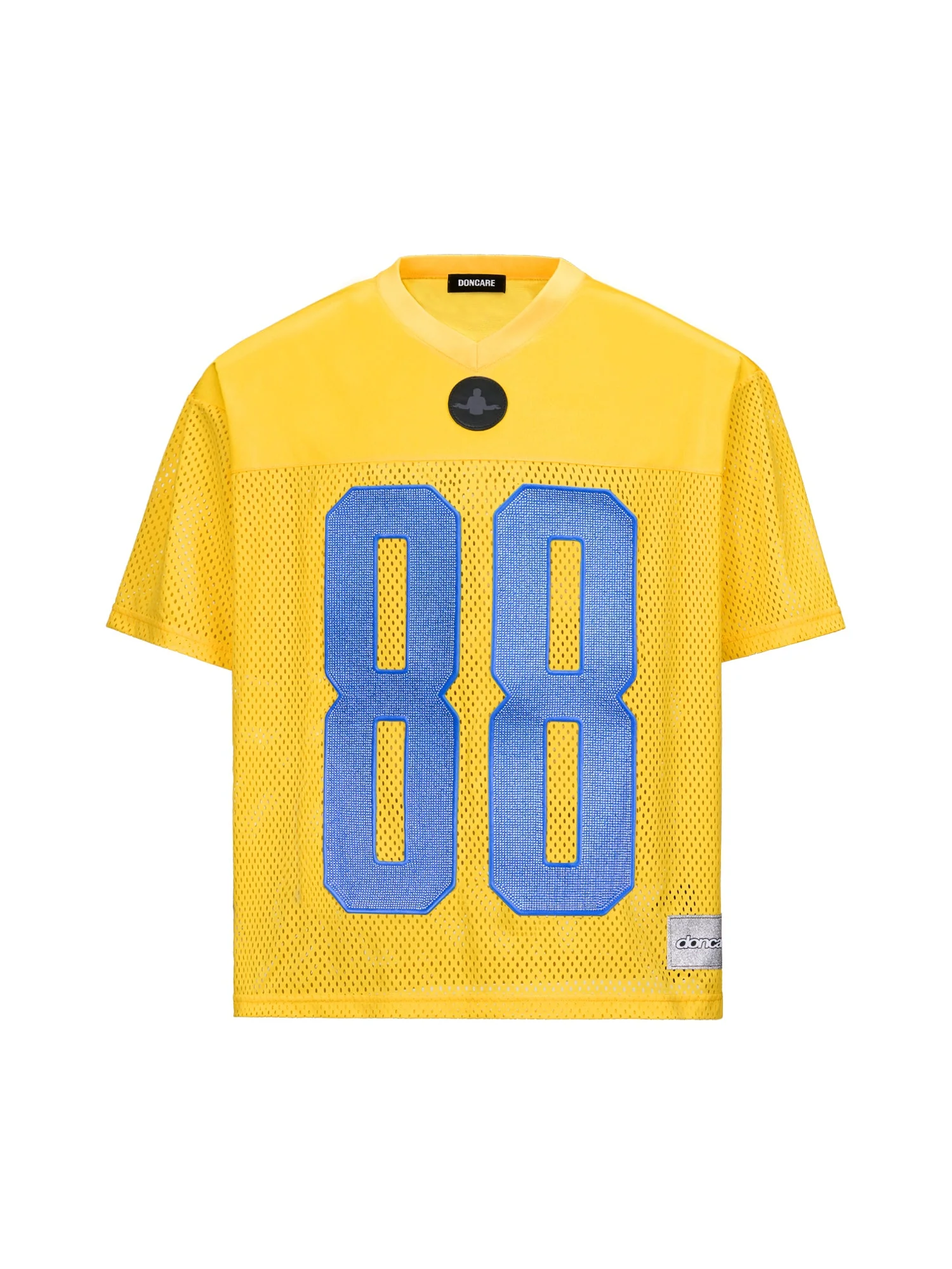 RHINESTONE FOOTBALL JERSEY - YELLOW - Image 11