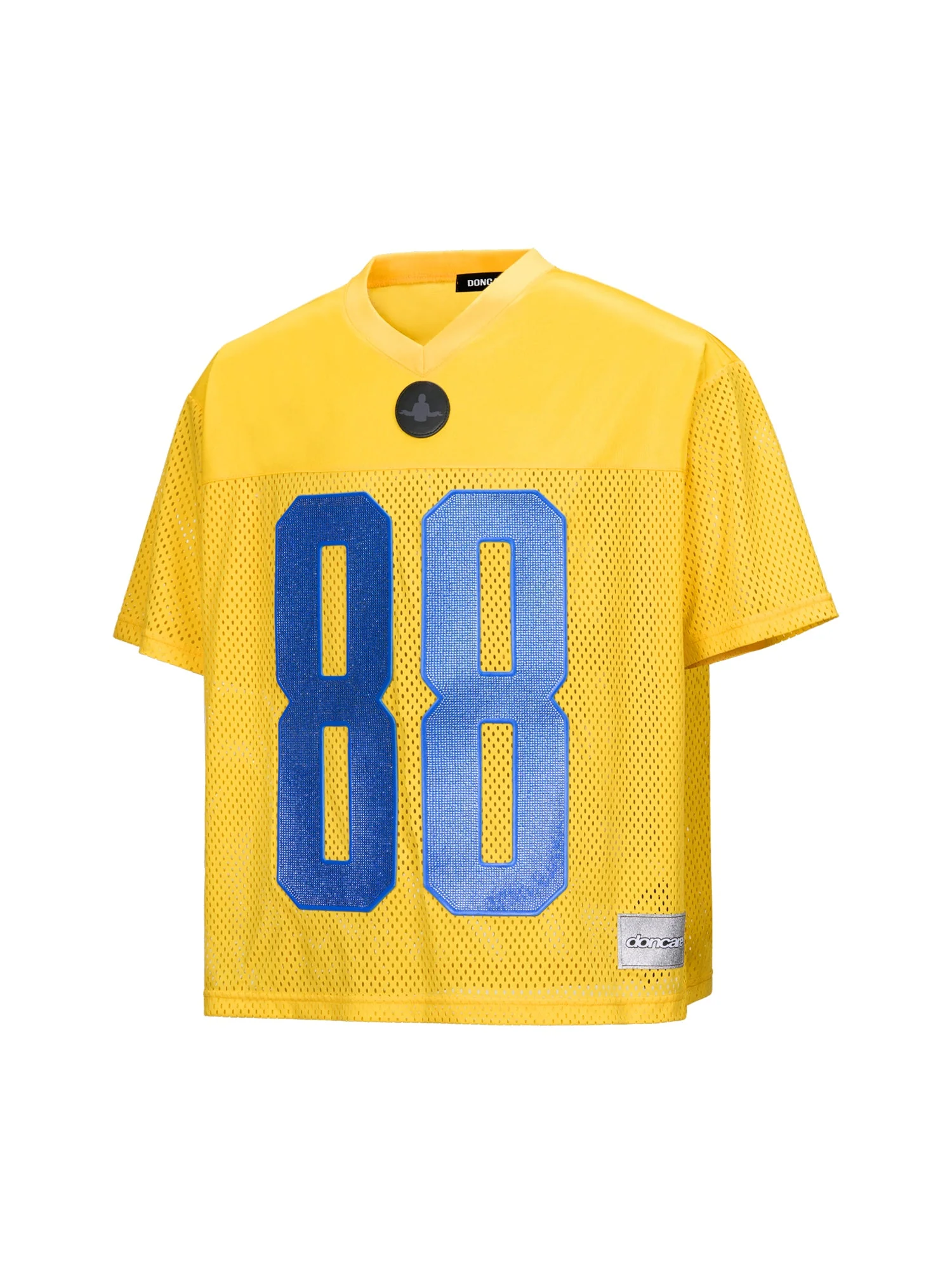 RHINESTONE FOOTBALL JERSEY - YELLOW - Image 12