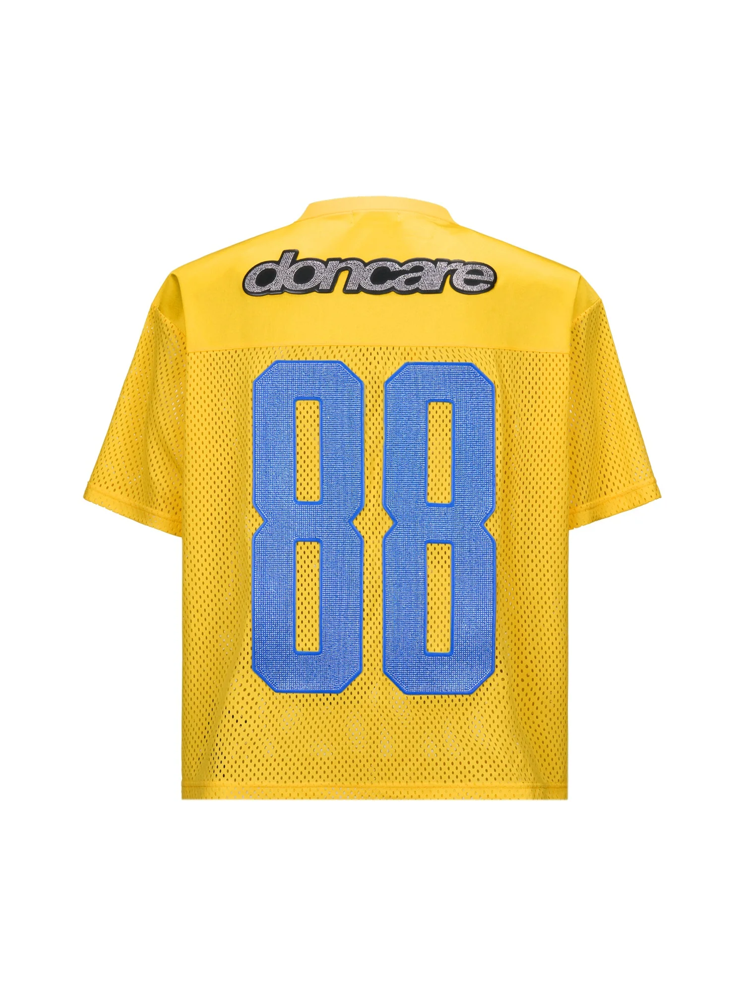 RHINESTONE FOOTBALL JERSEY - YELLOW - Image 3