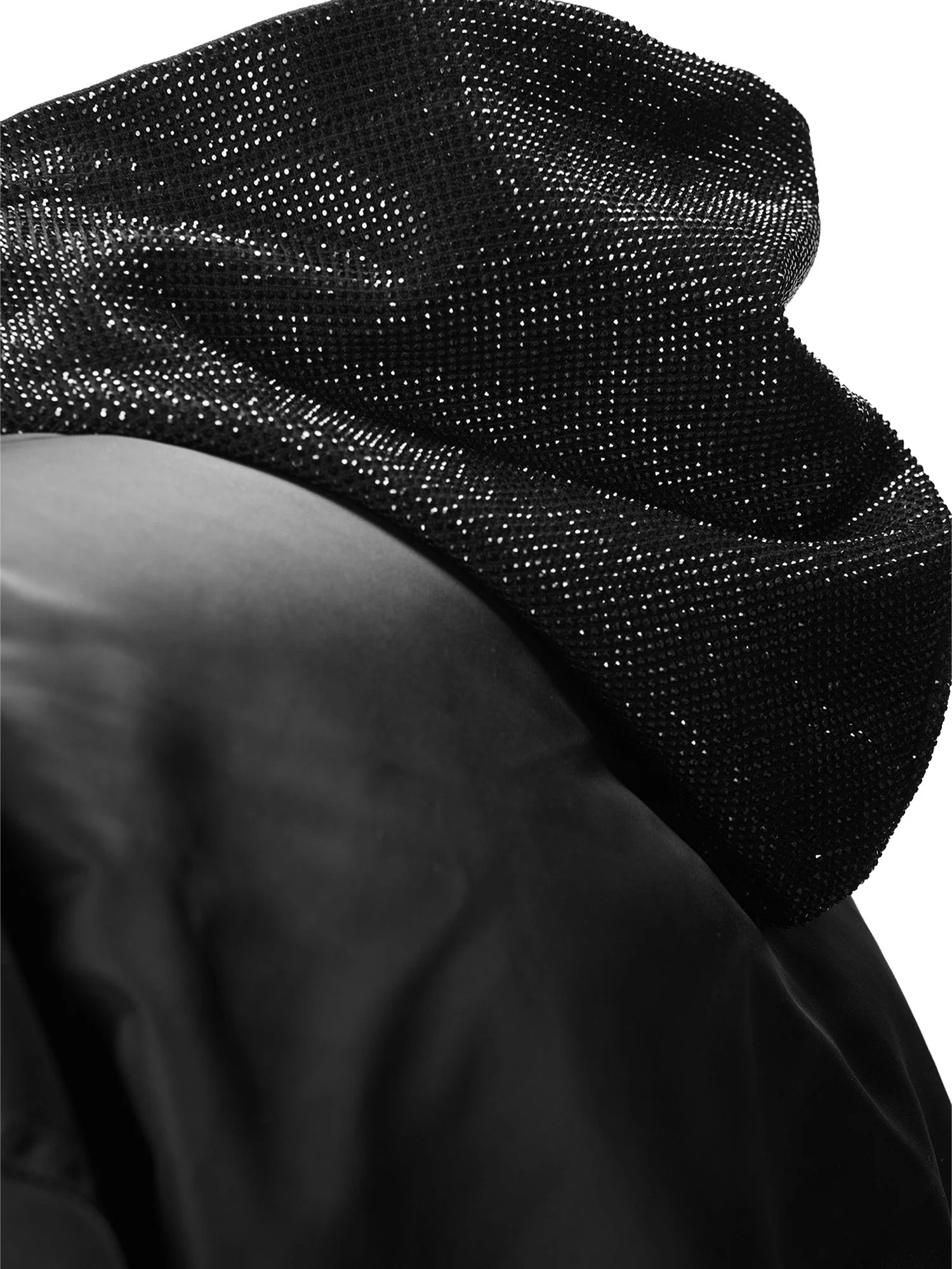 RHINESTONE HOODED BOMBER JACKET - Image 24