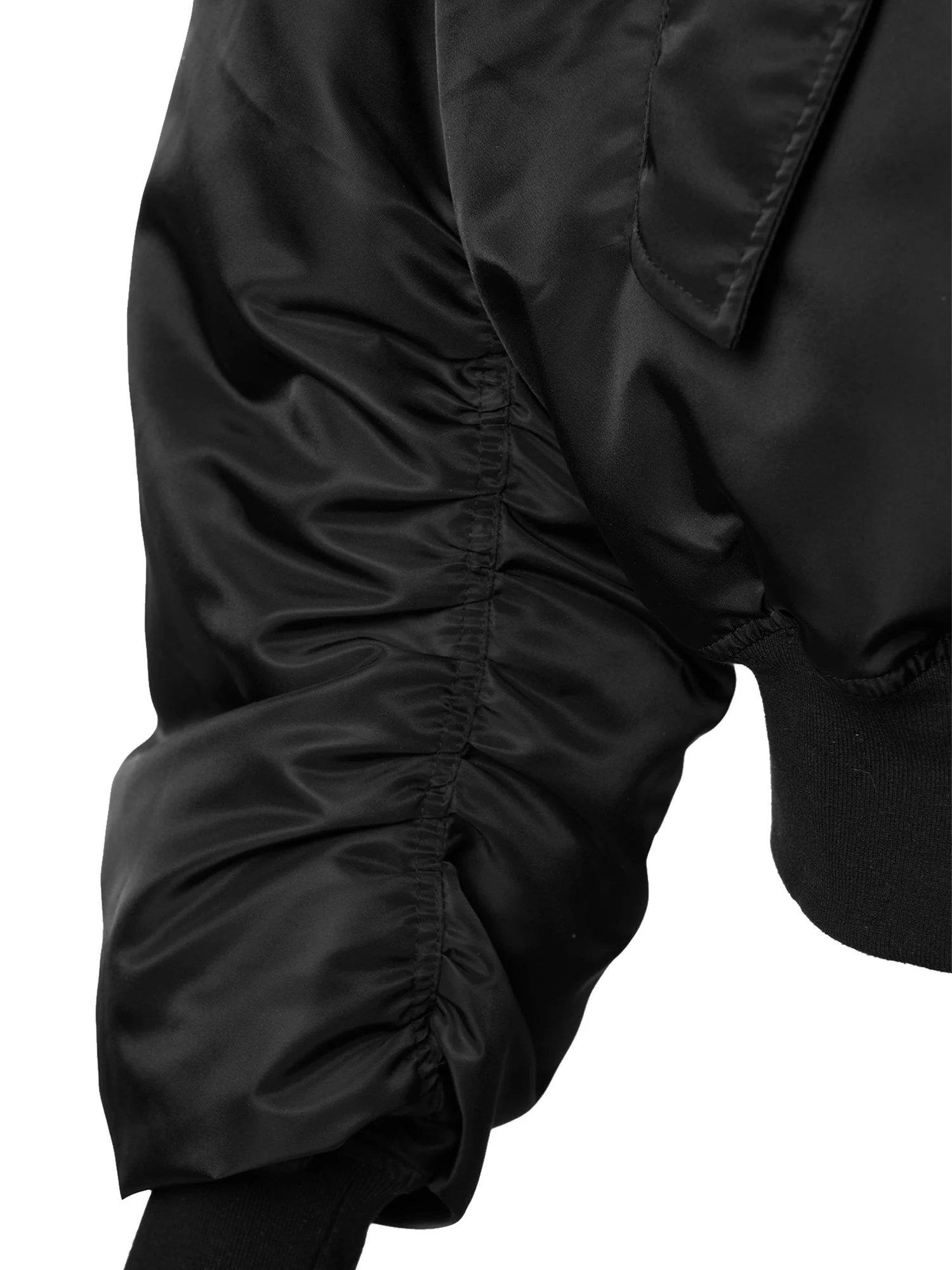 RHINESTONE HOODED BOMBER JACKET - Image 25