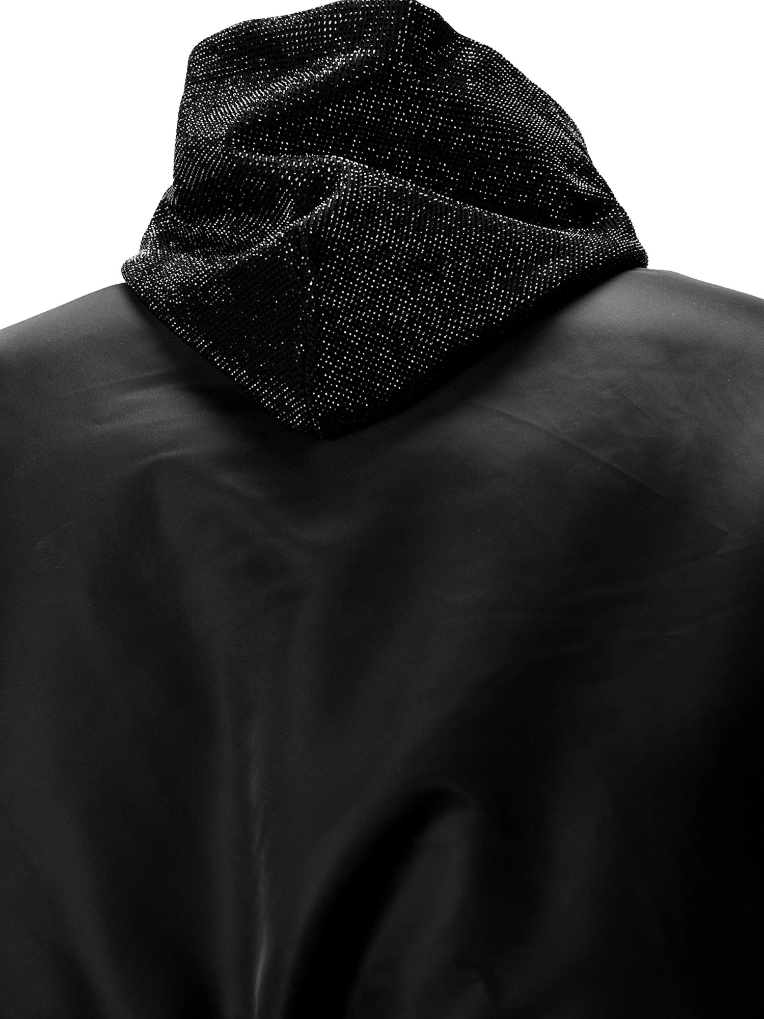 RHINESTONE HOODED BOMBER JACKET - Image 26