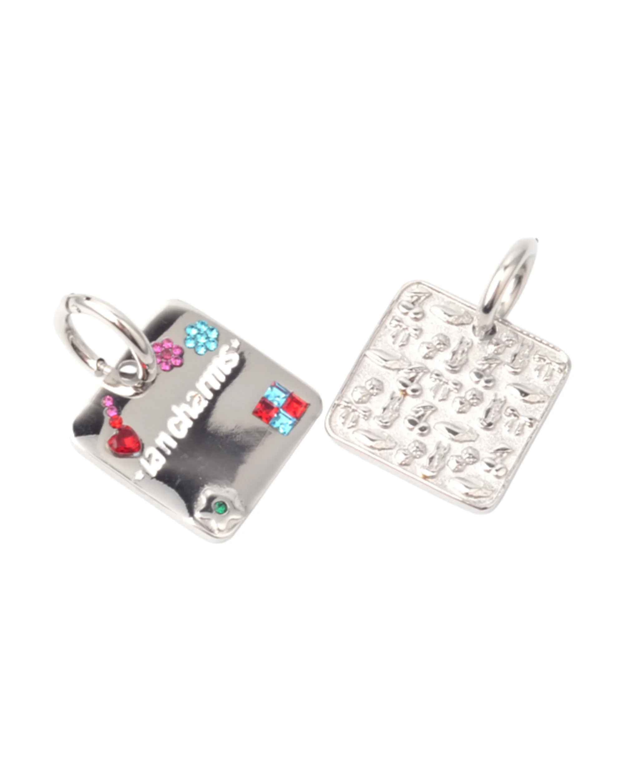 rhinestoned and alone single earring/pendant