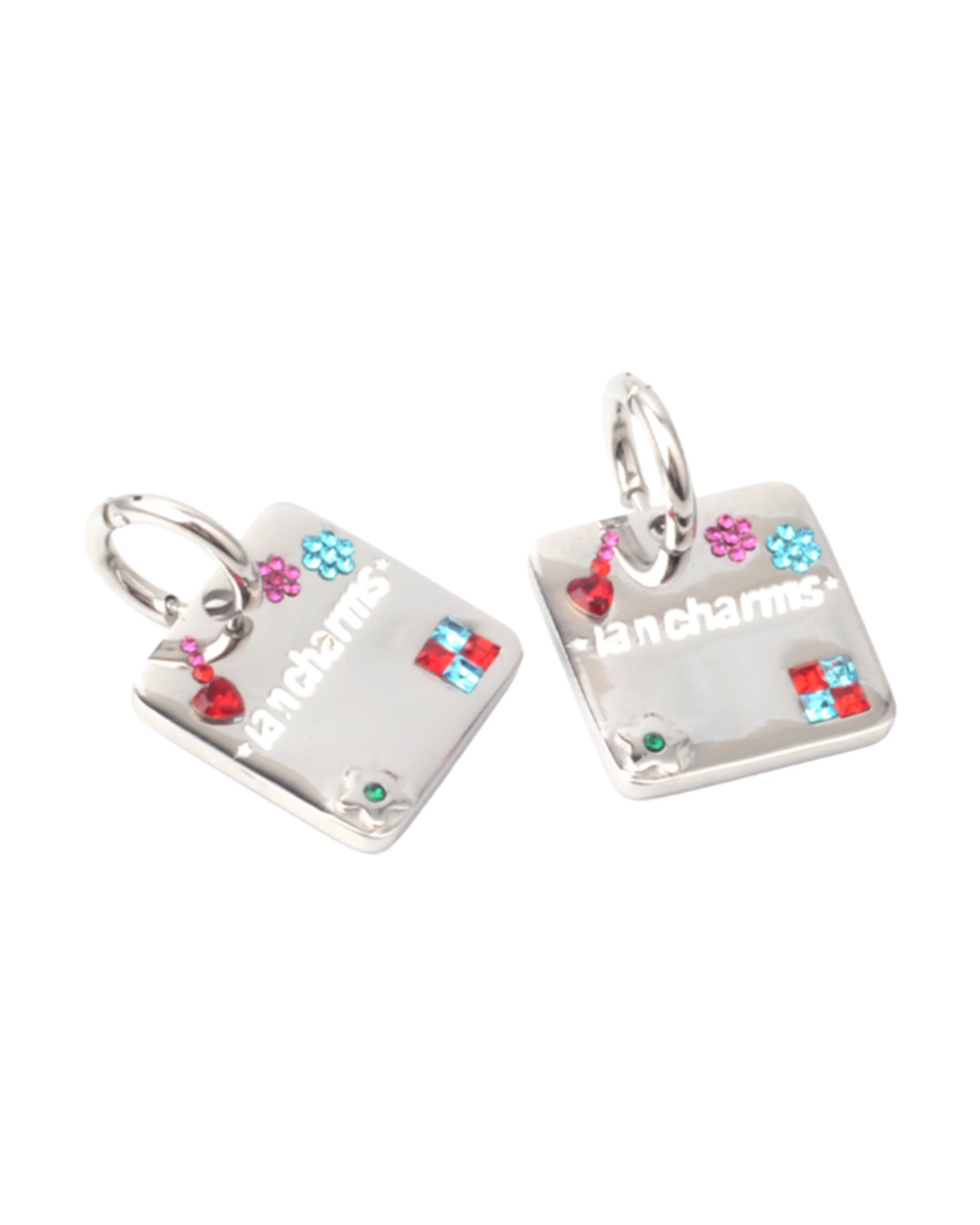 rhinestoned and alone single earring/pendant - Image 5