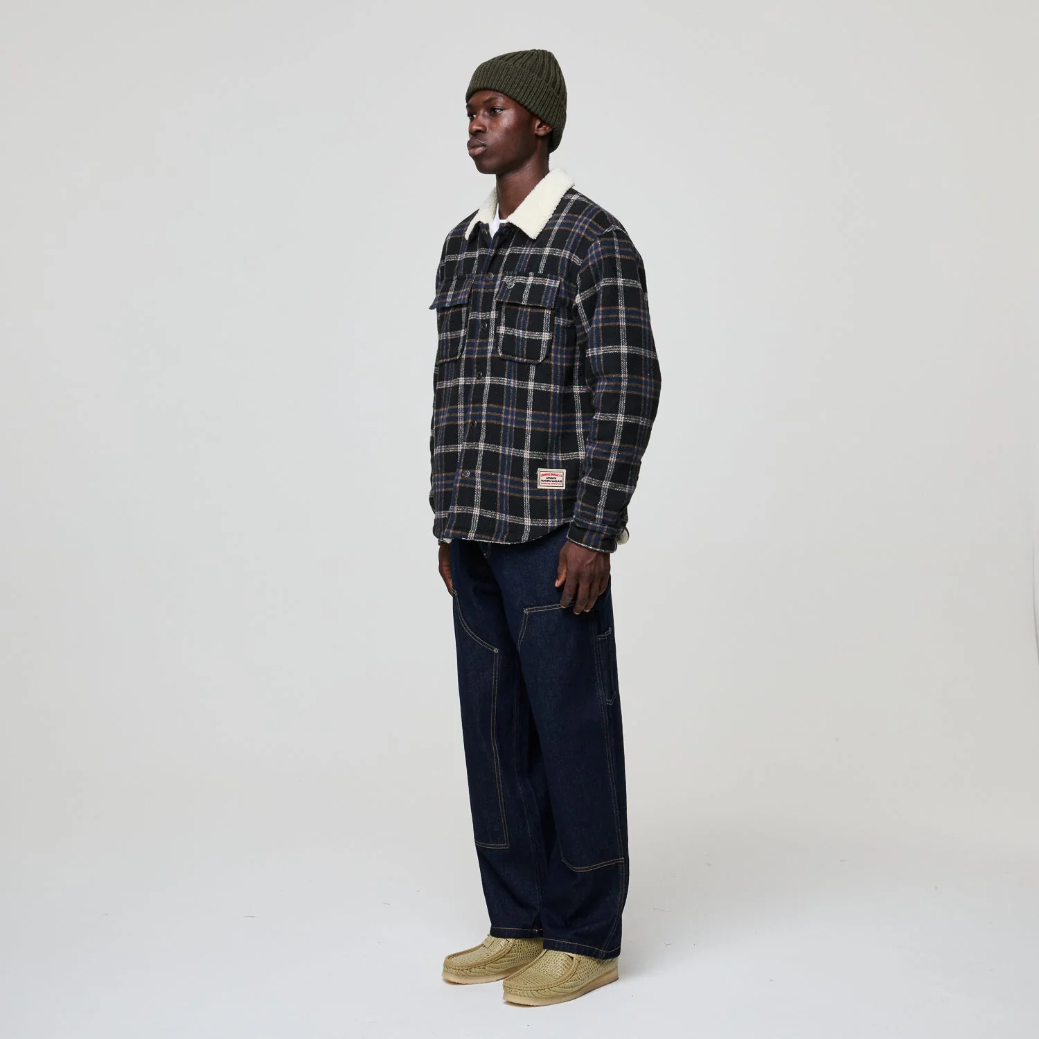 RICHMOND CHECK SHERPA SHIRT JACKET - Image 17