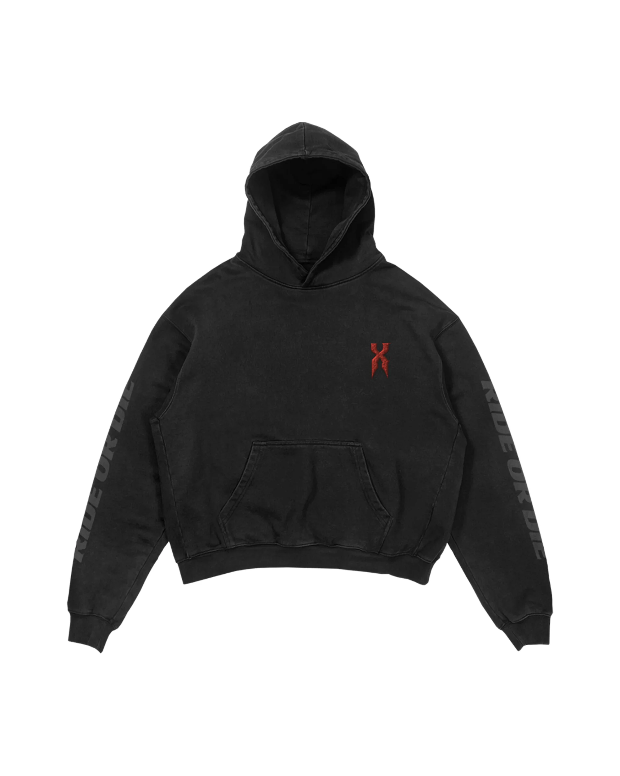Ride or Die Skull Hoodie