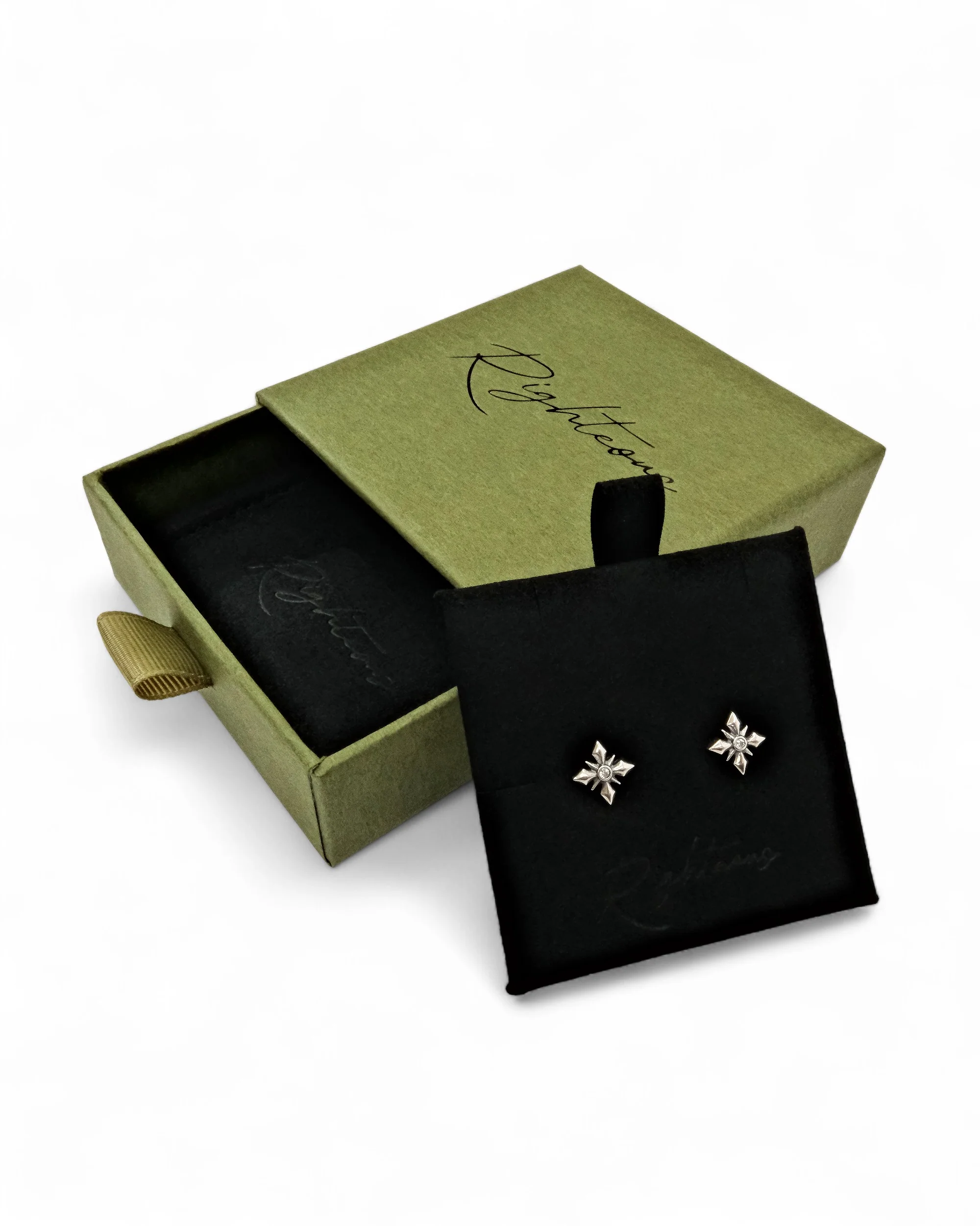 Righteous Earrings (Silver) - Image 2
