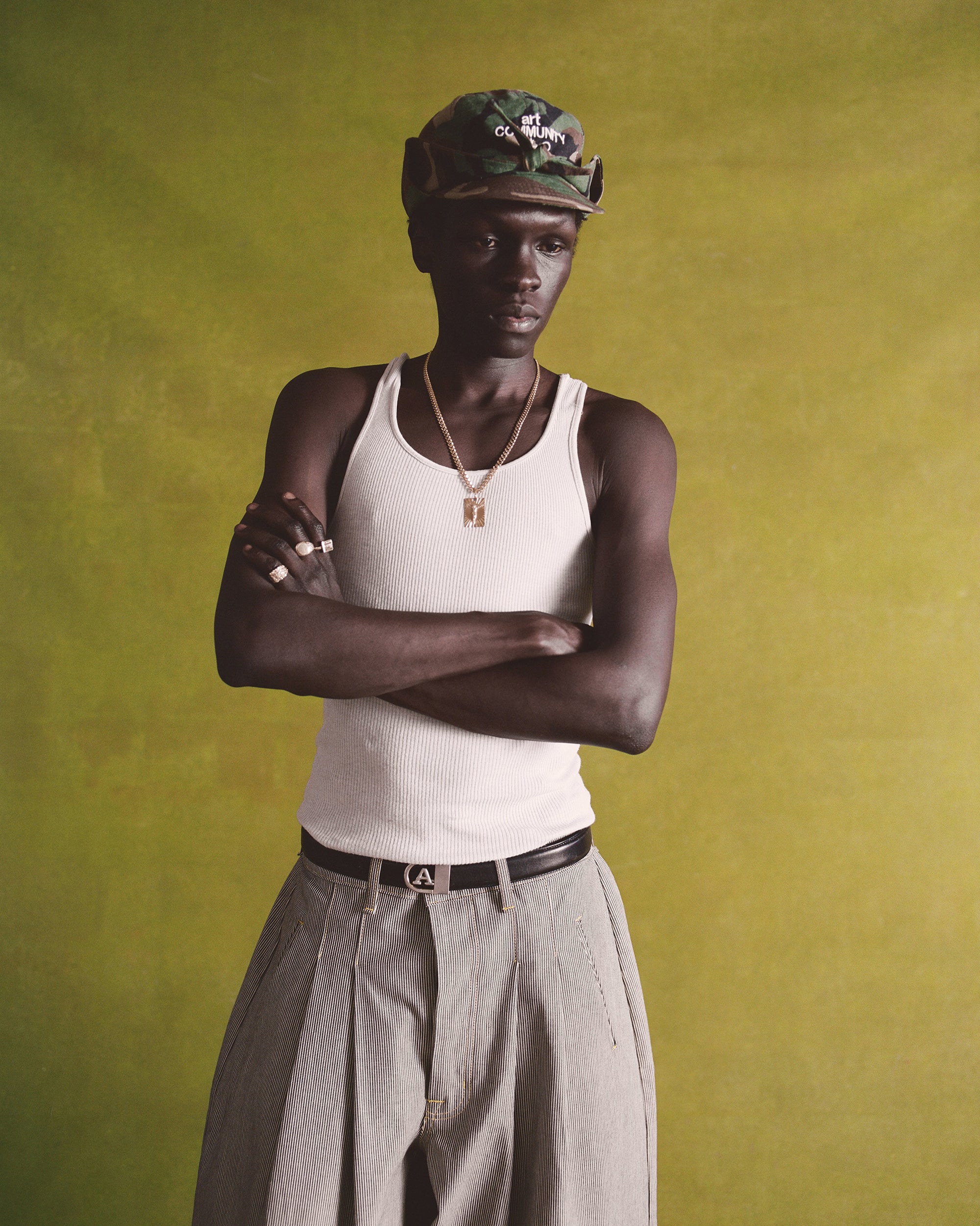 Ripstop Camo Short Brim Triptych Cap - Image 10